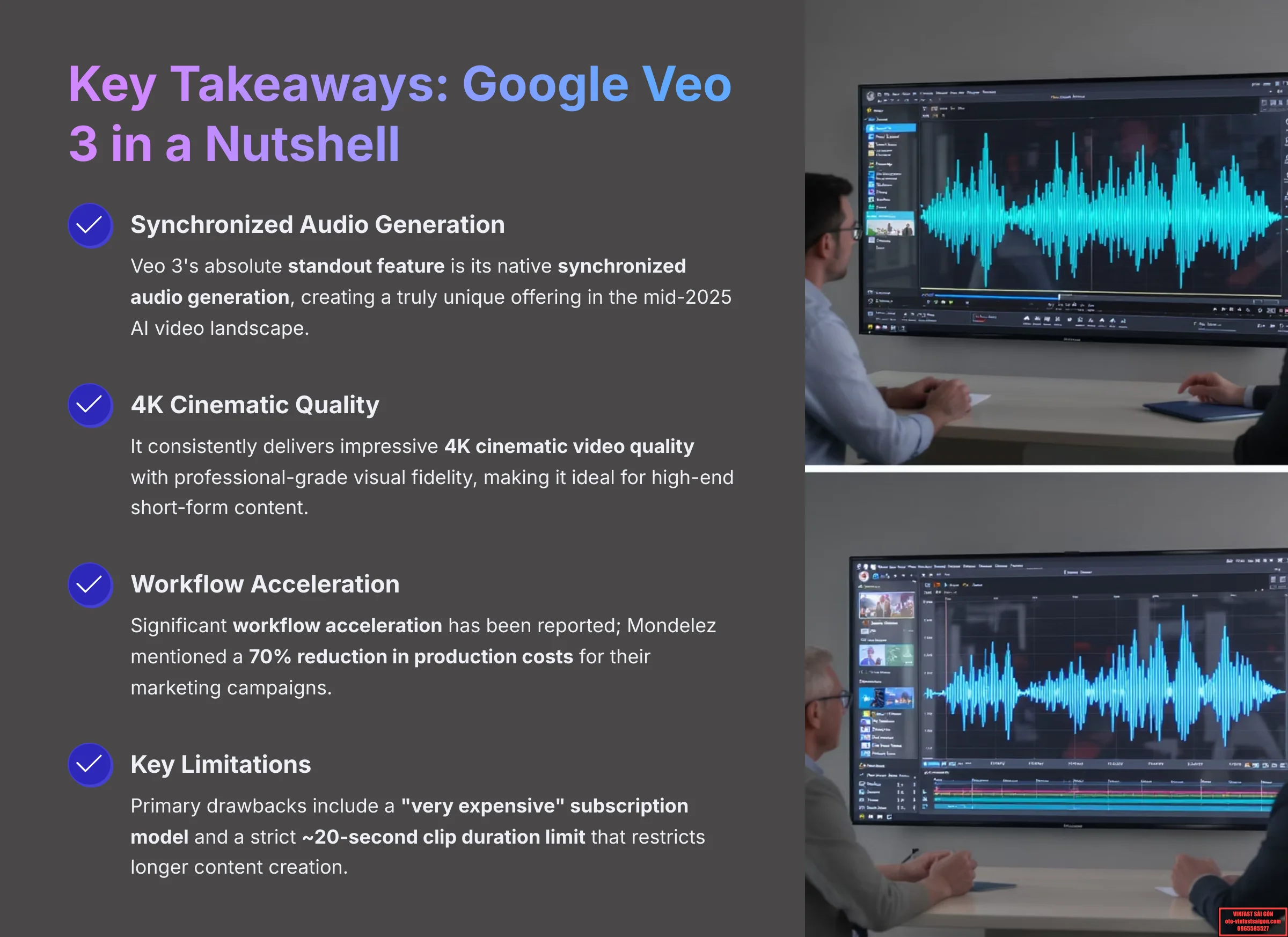 Key Takeaways Google Veo 3 in a Nutshell