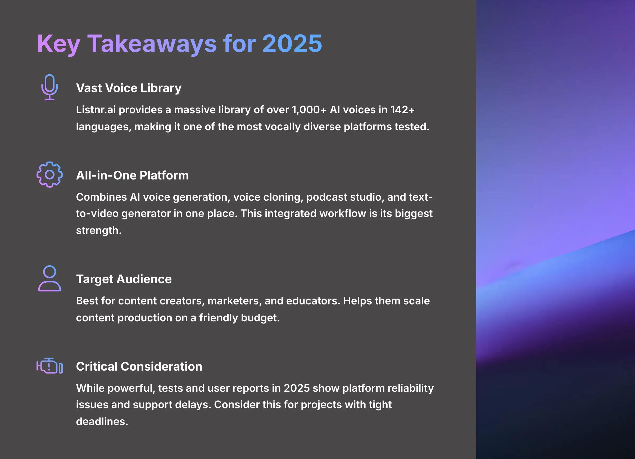 3_Key-Takeaways-for-2025_AI-video-generators-free_aivideogeneratorsfree.com_