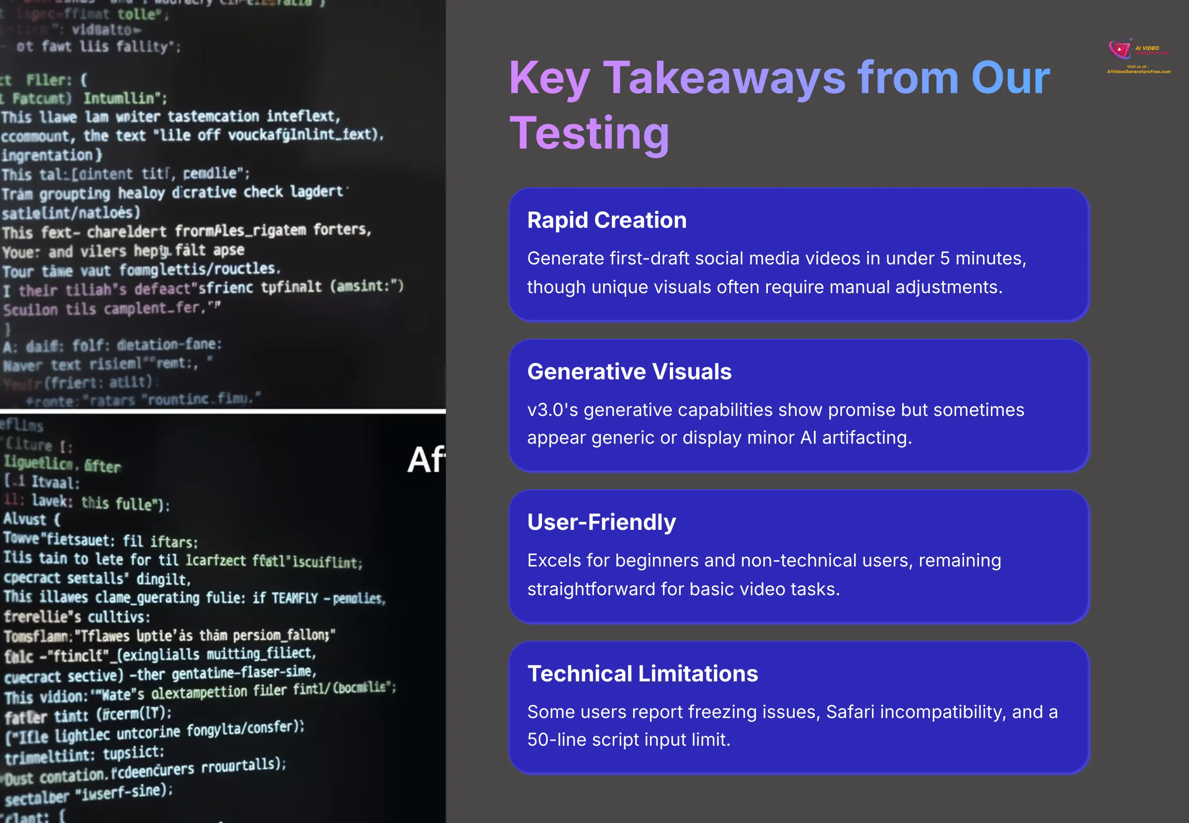 Key Takeaways from Invideo AI Testing