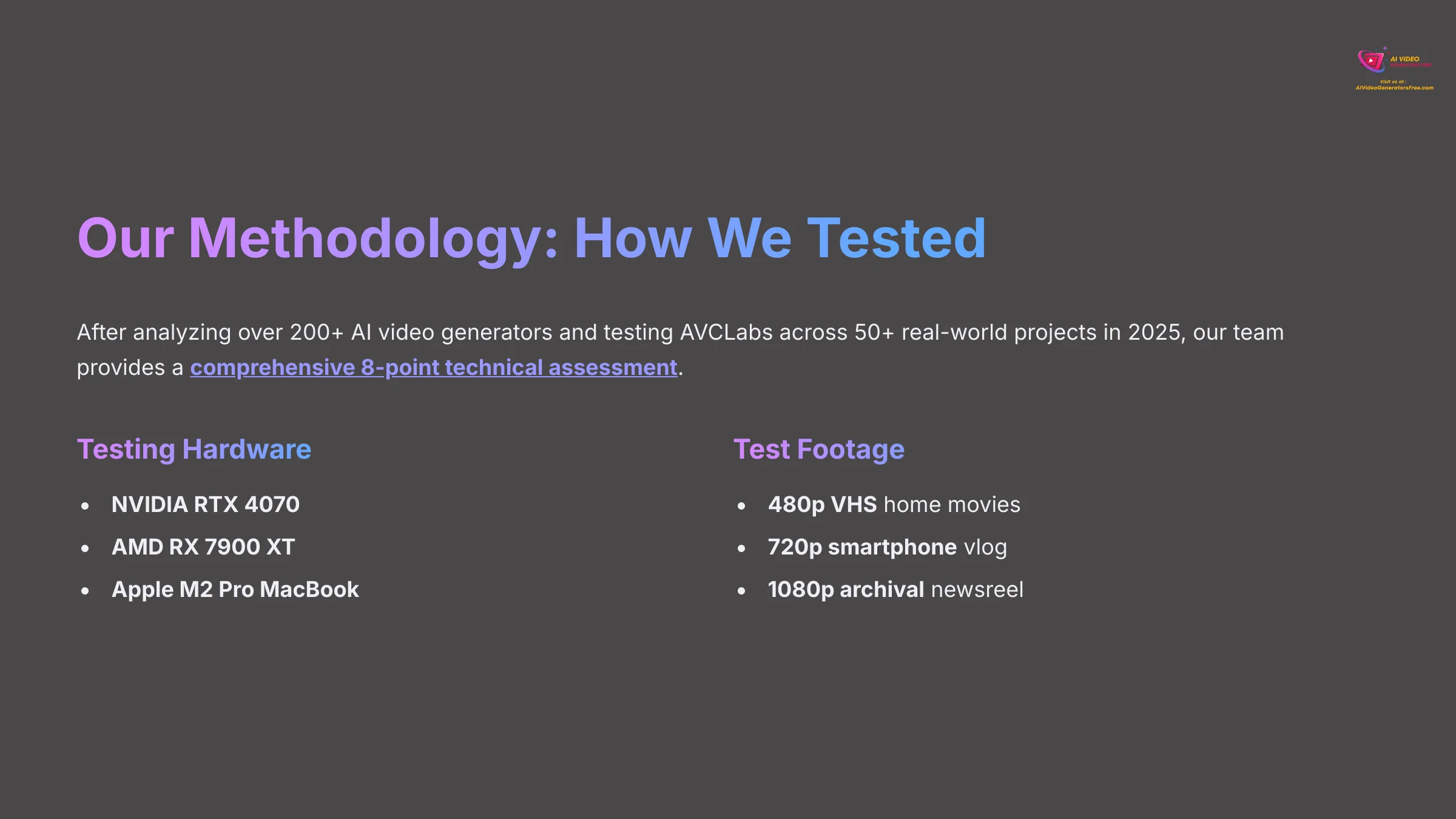 Our Methodology How We Tested
