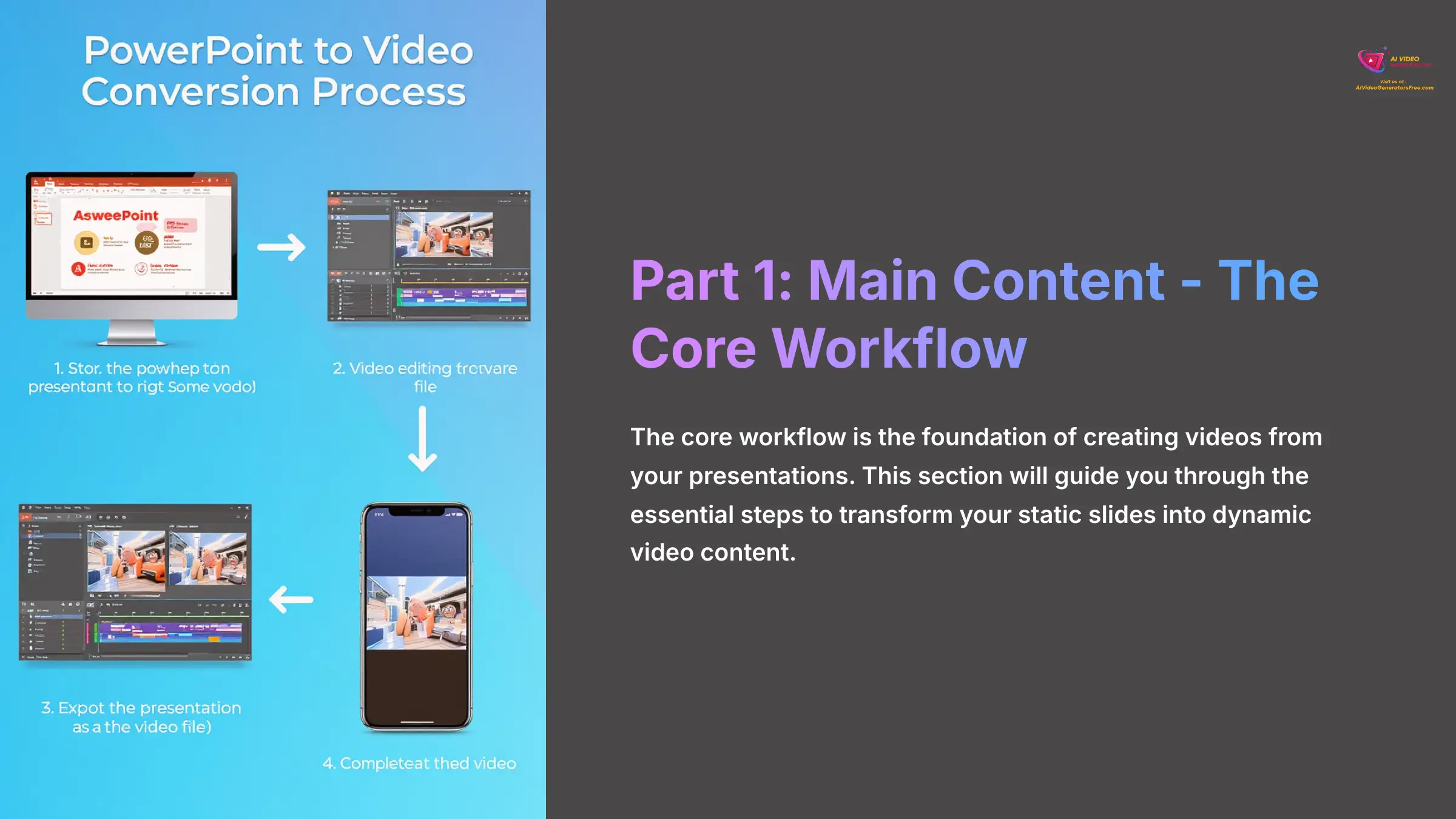 3_Part-1-Main-Content-The-Core-Workflow_AI-video-generators-free_aivideogeneratorsfree.com_