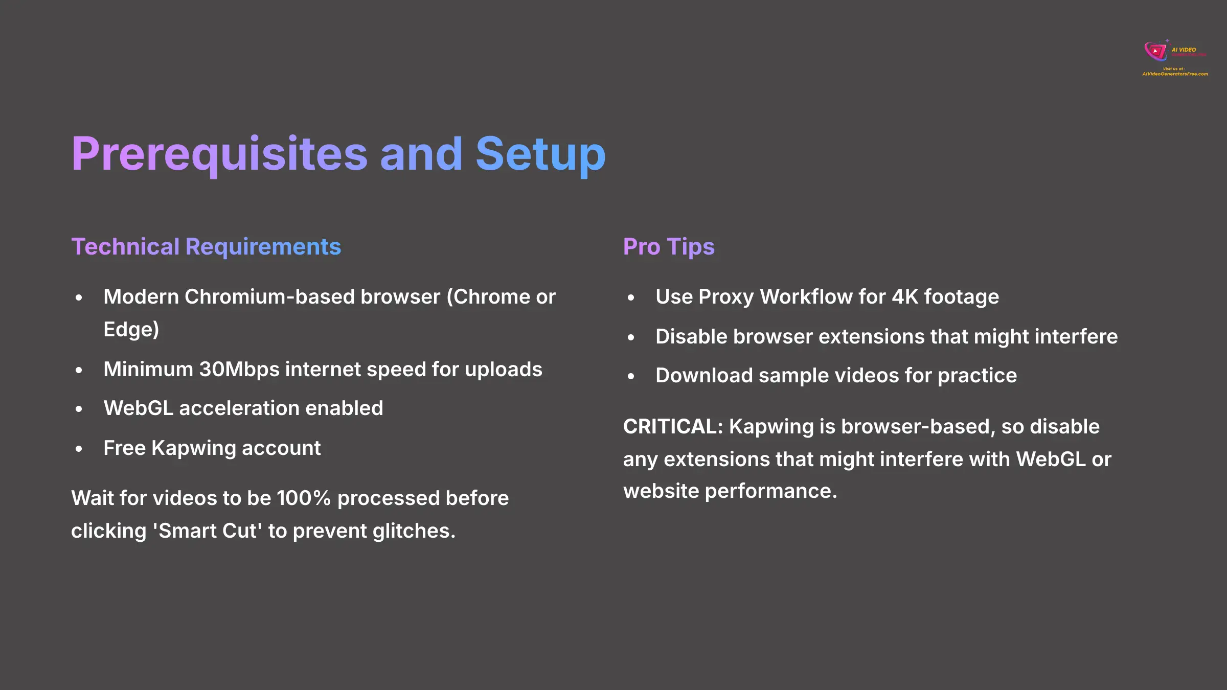 3_Prerequisites-and-Setup_AI-video-generators-free_aivideogeneratorsfree.com_