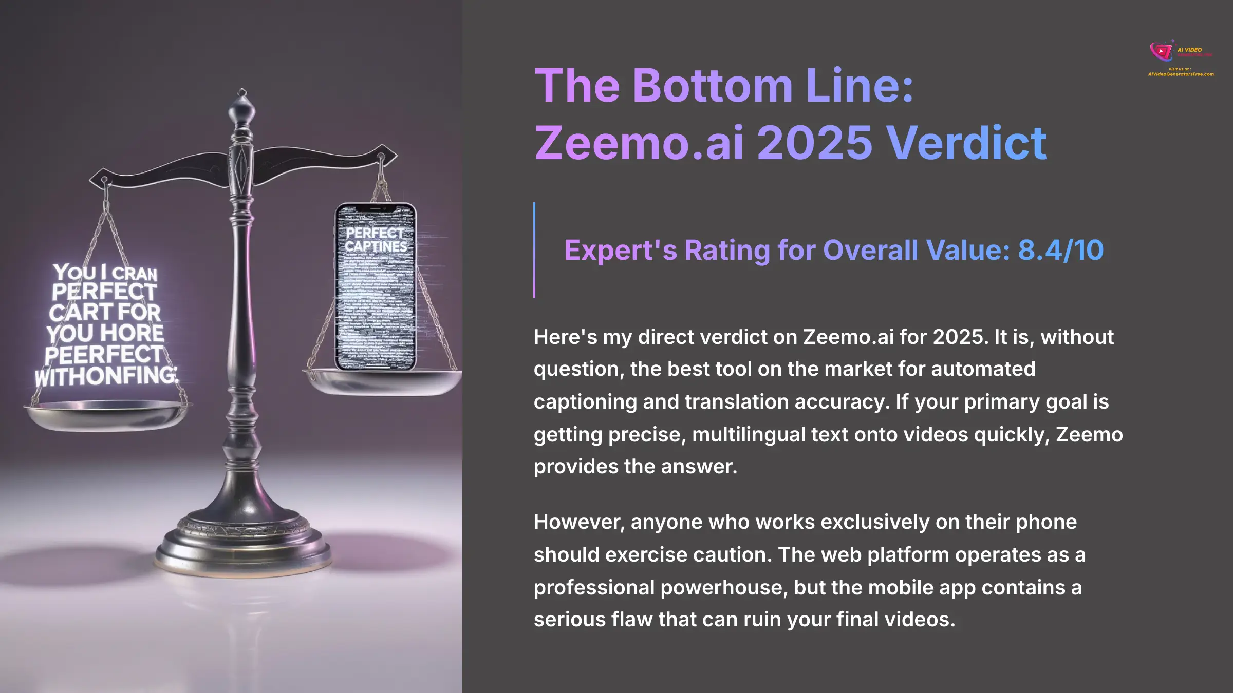 The Bottom Line Zeemo.ai 2025 Verdict