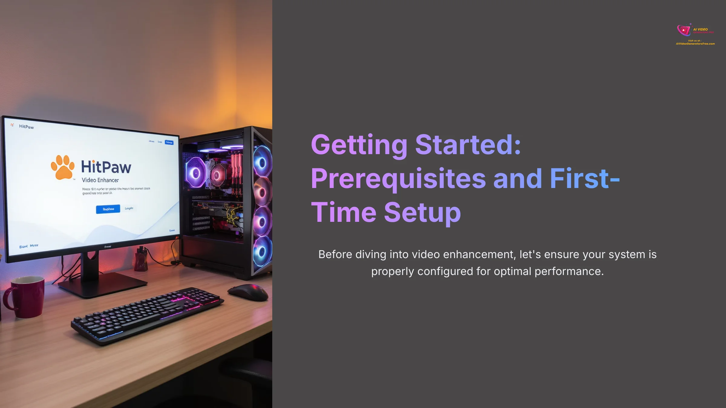 Getting Started with HitPaw Video Enhancer Setup
