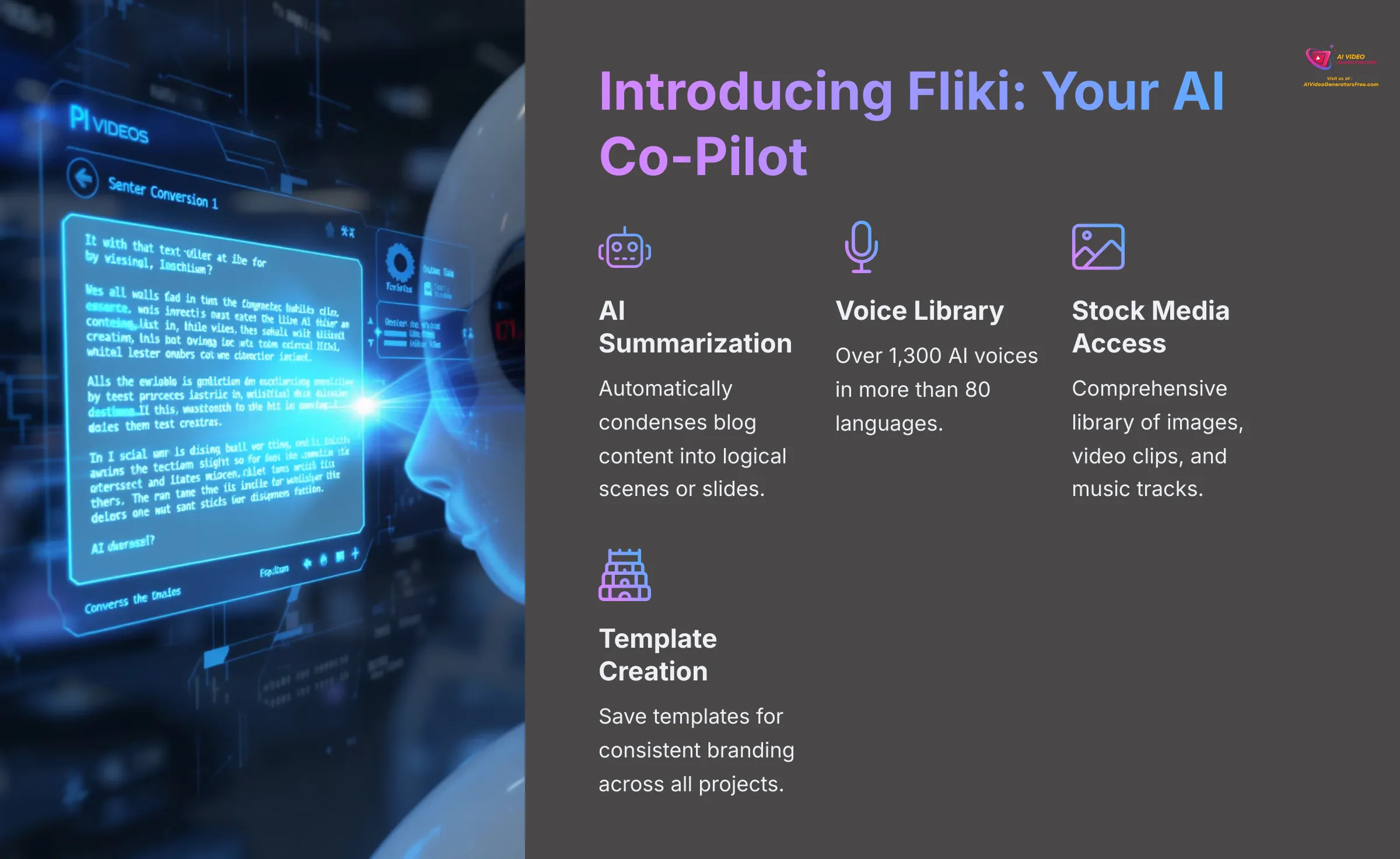 Introducing Fliki: Your AI Co-Pilot