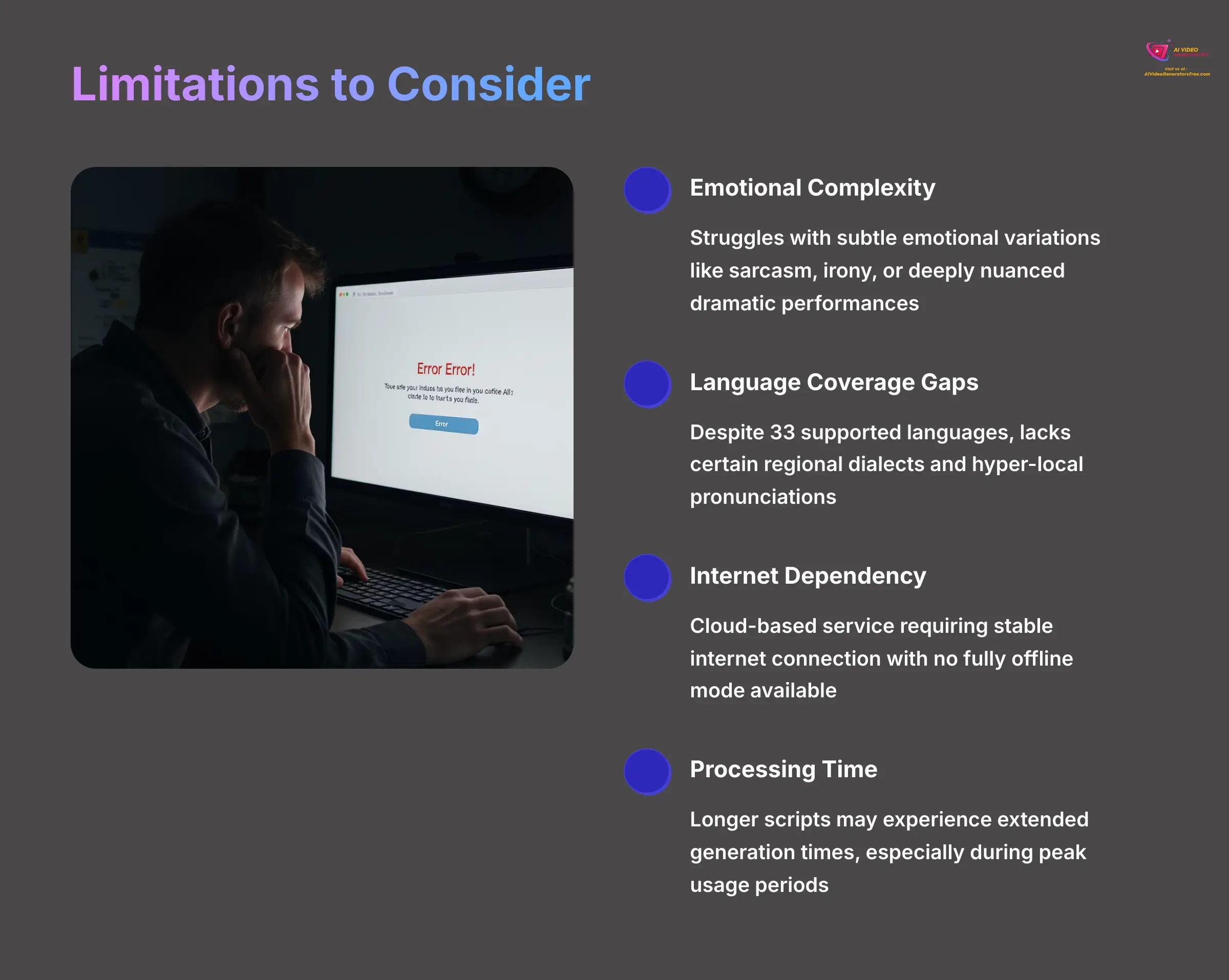 4_Limitations-to-Consider_AI-video-generators-free_aivideogeneratorsfree.com_