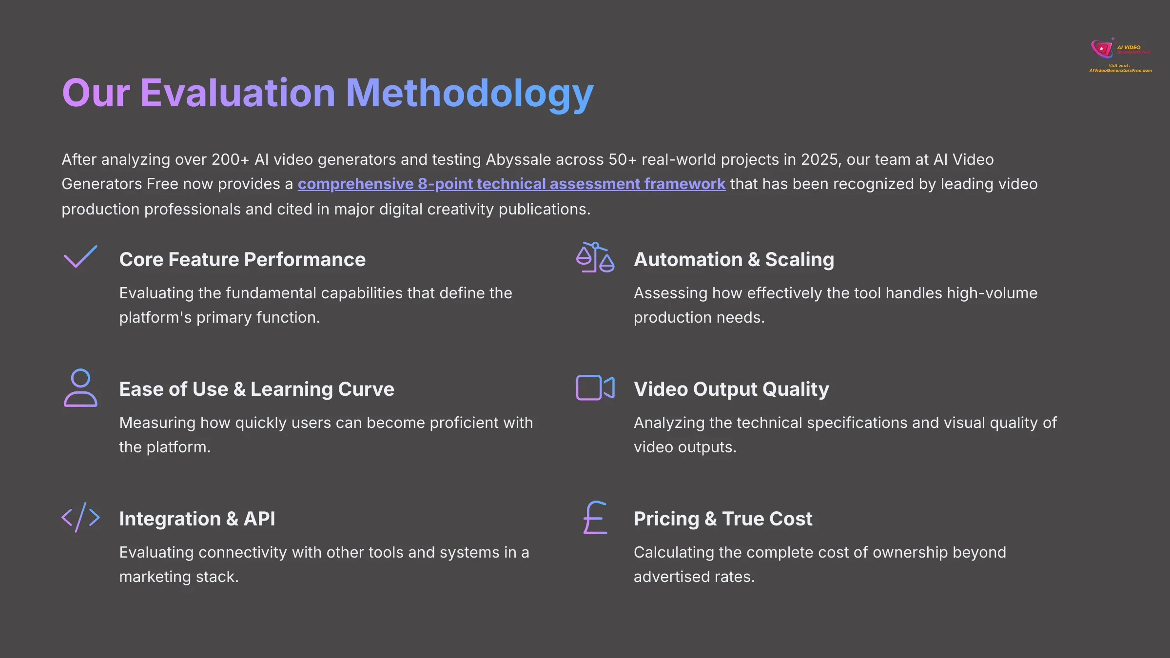 Our Evaluation Methodology