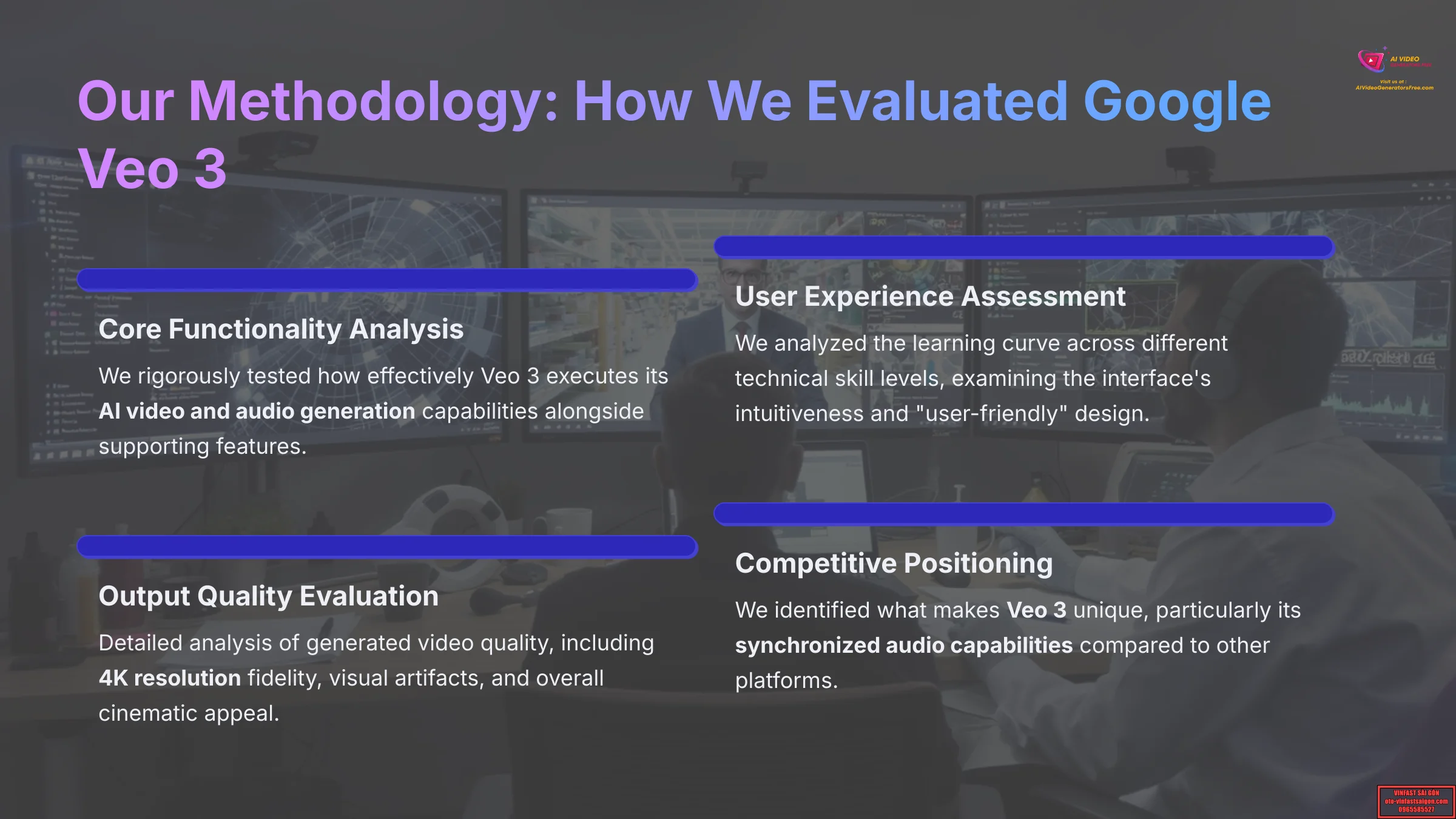 Our Methodology How We Evaluated Google Veo 3