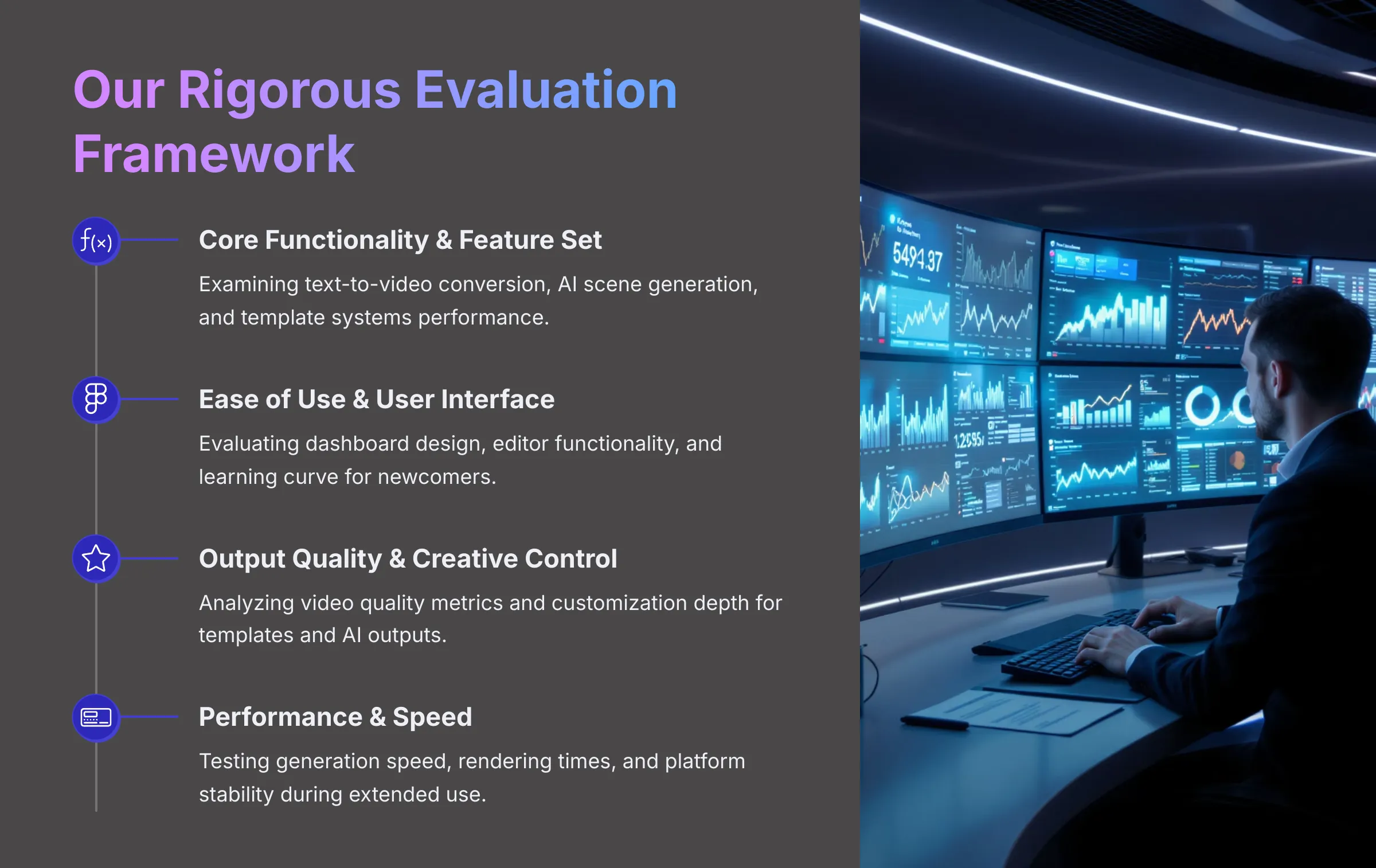 Our Rigorous Evaluation Framework for AI Video Tools