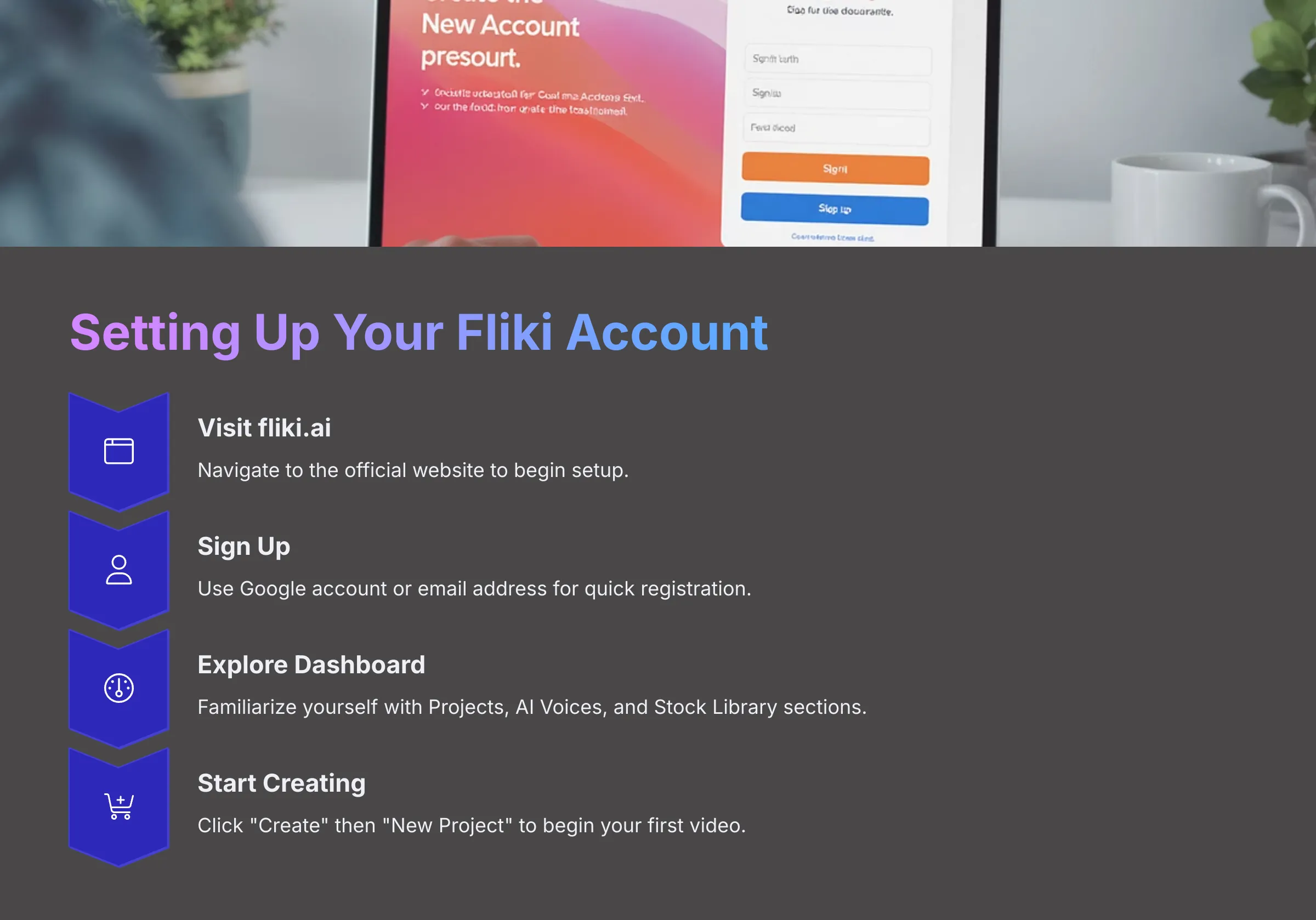 4_Setting-Up-Your-Fliki-Account_AI-video-generators-free_aivideogeneratorsfree.com_