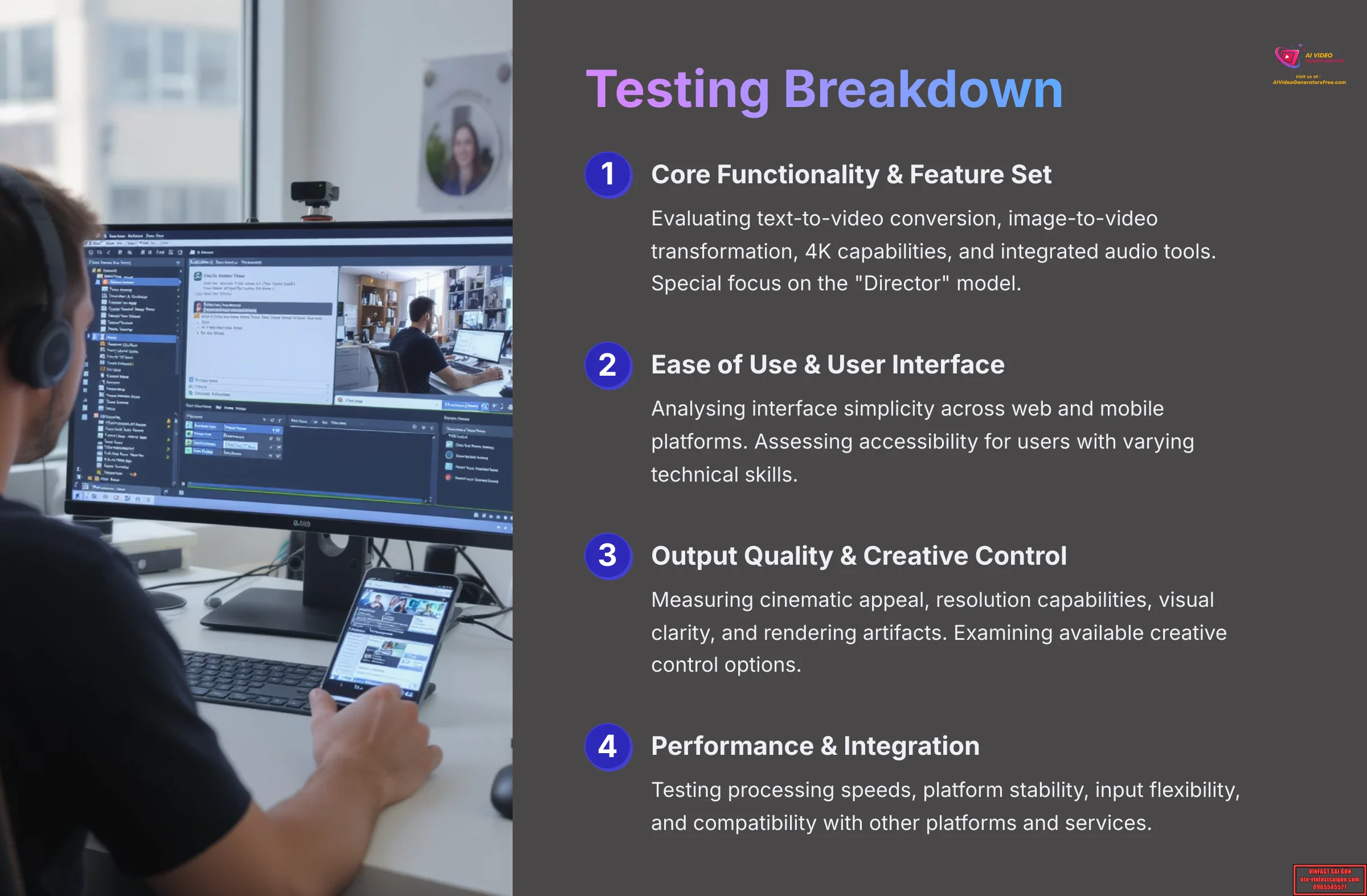 Testing Breakdown - AI Video Generators Free