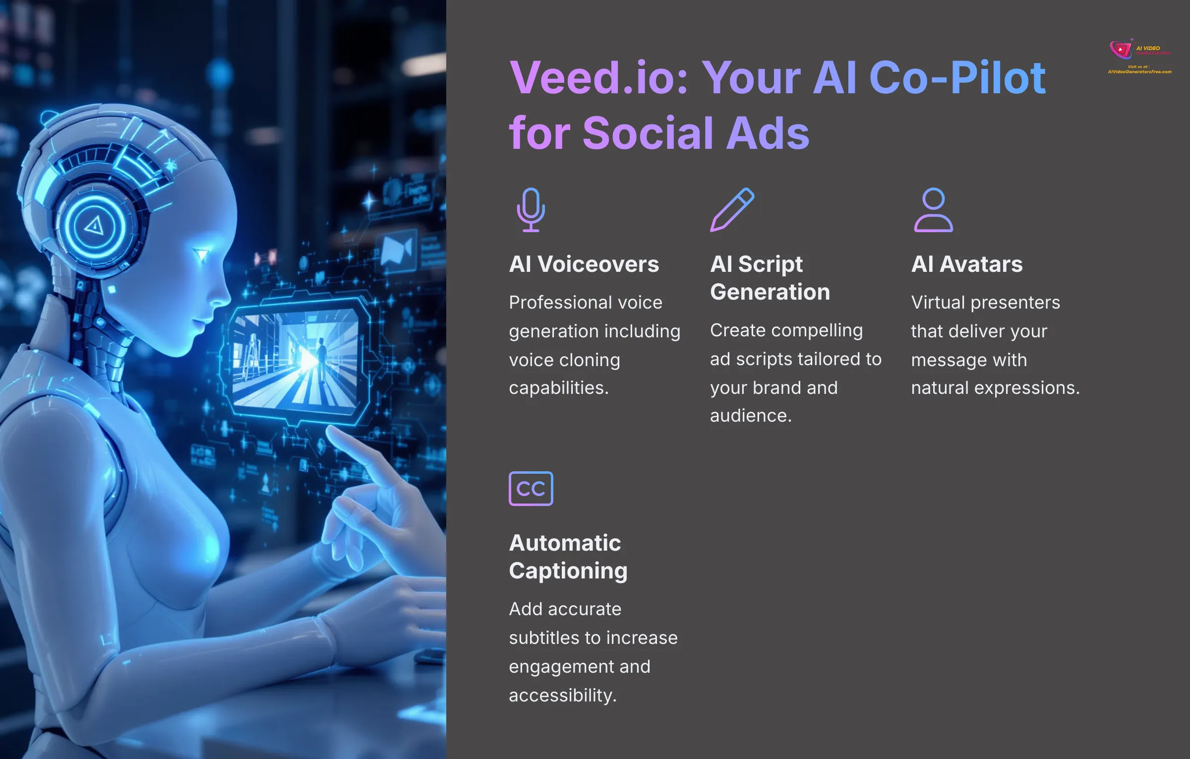 Veedio Your AI Co-Pilot for Social Ads