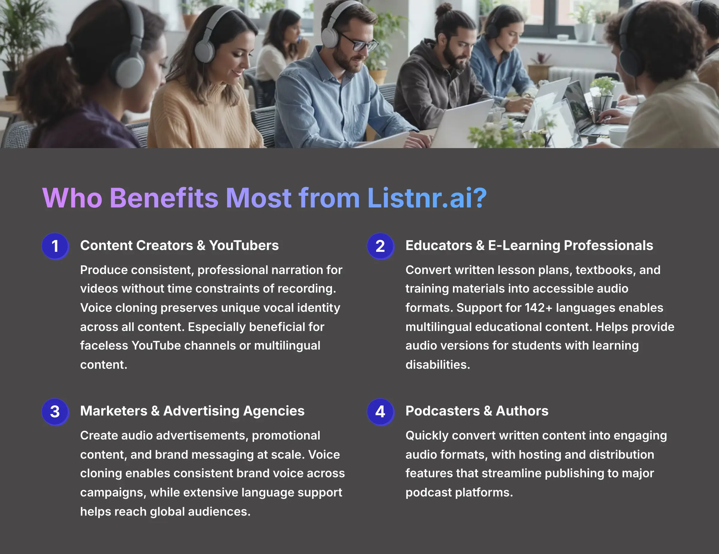 4_Who-Benefits-Most-from-Listnrai_AI-video-generators-free_aivideogeneratorsfree.com_