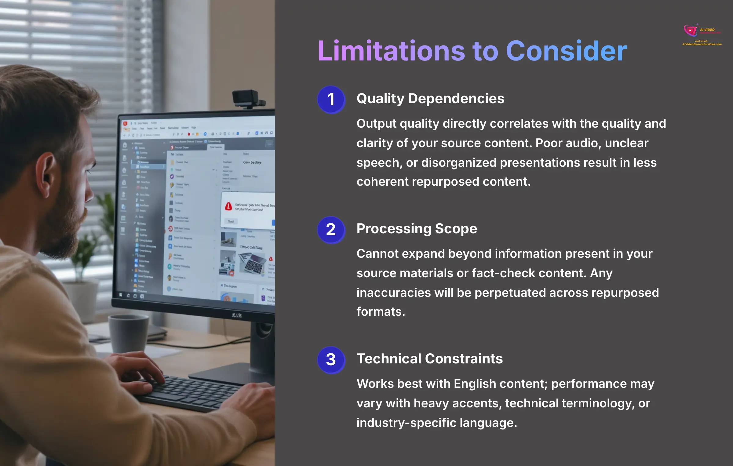 5_Limitations-to-Consider_AI-video-generators-free_aivideogeneratorsfree.com_
