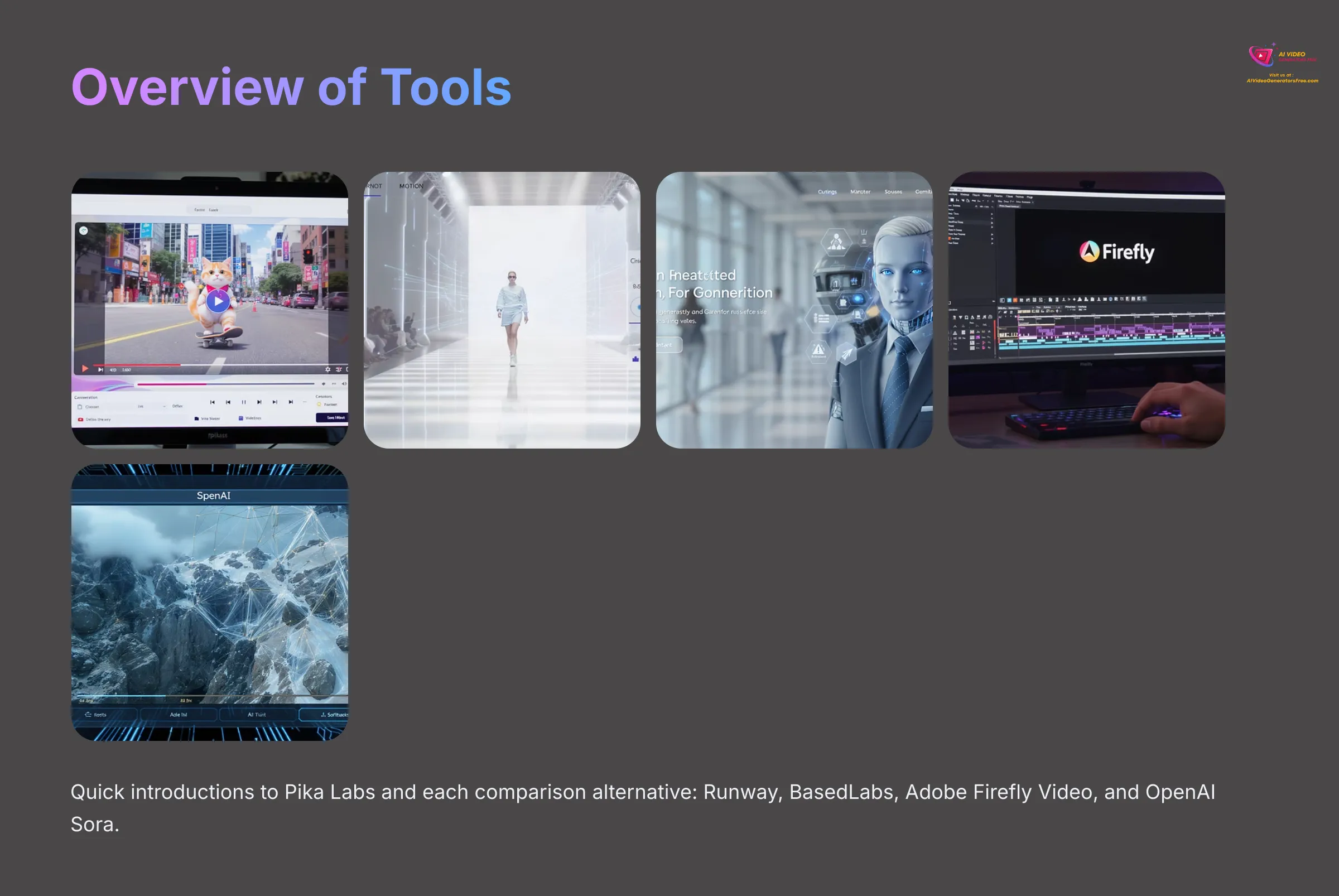 Overview of AI Video Generator Tools