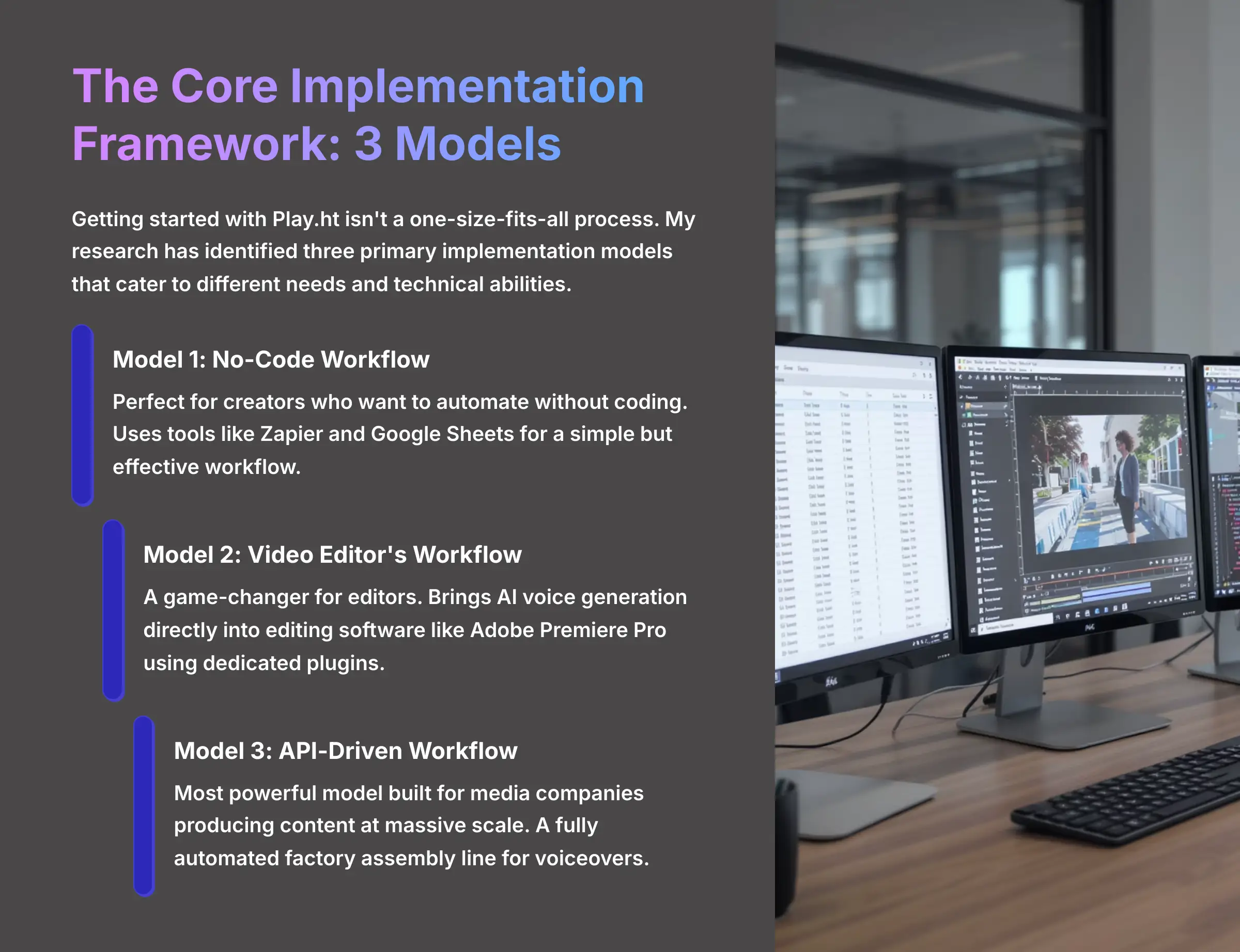 5_The-Core-Implementation-Framework-3-Models_AI-video-generators-free_aivideogeneratorsfree.com_