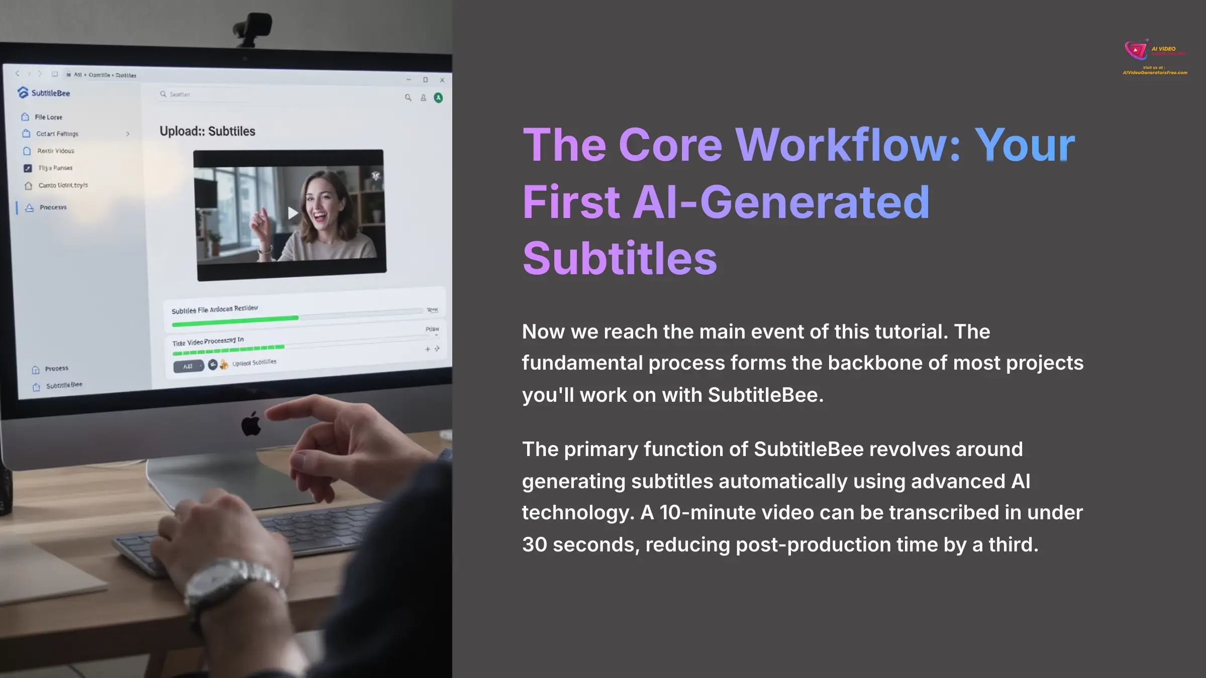 5_The-Core-Workflow-Your-First-AI-Generated-Subtitles_AI-video-generators-free_aivideogeneratorsfree.com_