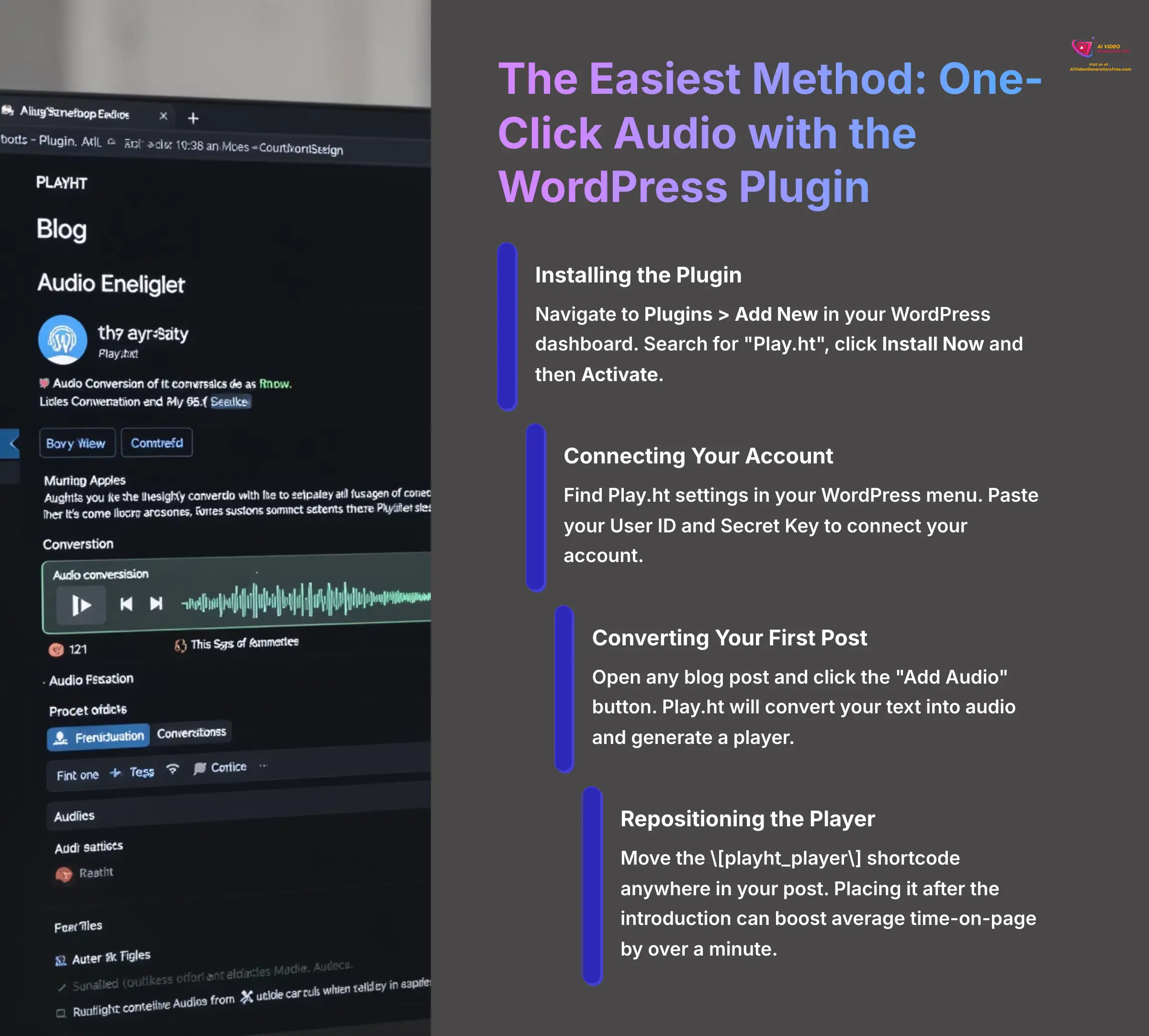 5_The-Easiest-Method-One-Click-Audio-with-the-WordPress-Plugin_AI-video-generators-free_aivideogeneratorsfree.com_