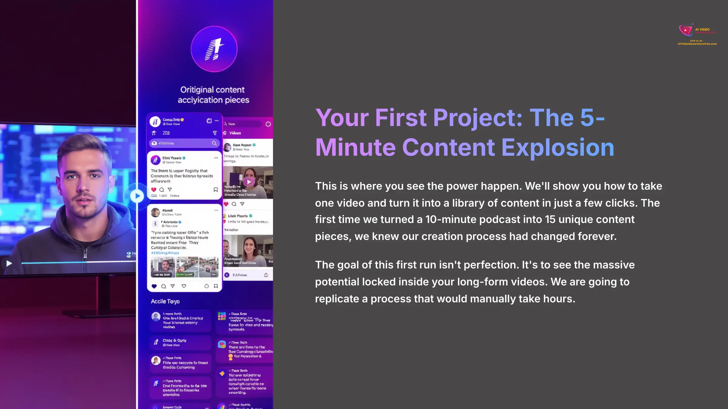 5_Your-First-Project-The-5-Minute-Content-Explosion_AI-video-generators-free_aivideogeneratorsfree.com_