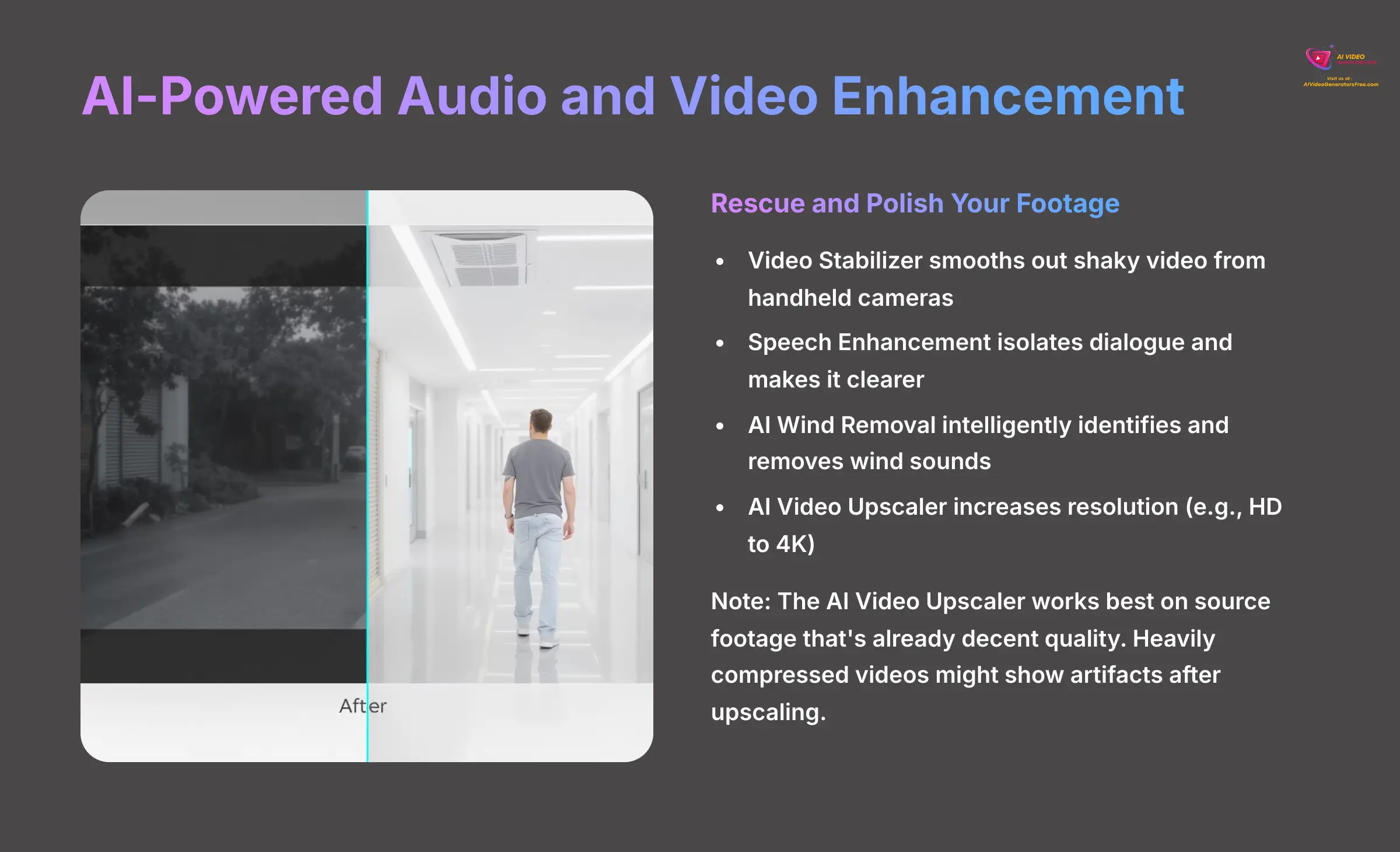 AI-Powered Audio and Video Enhancement