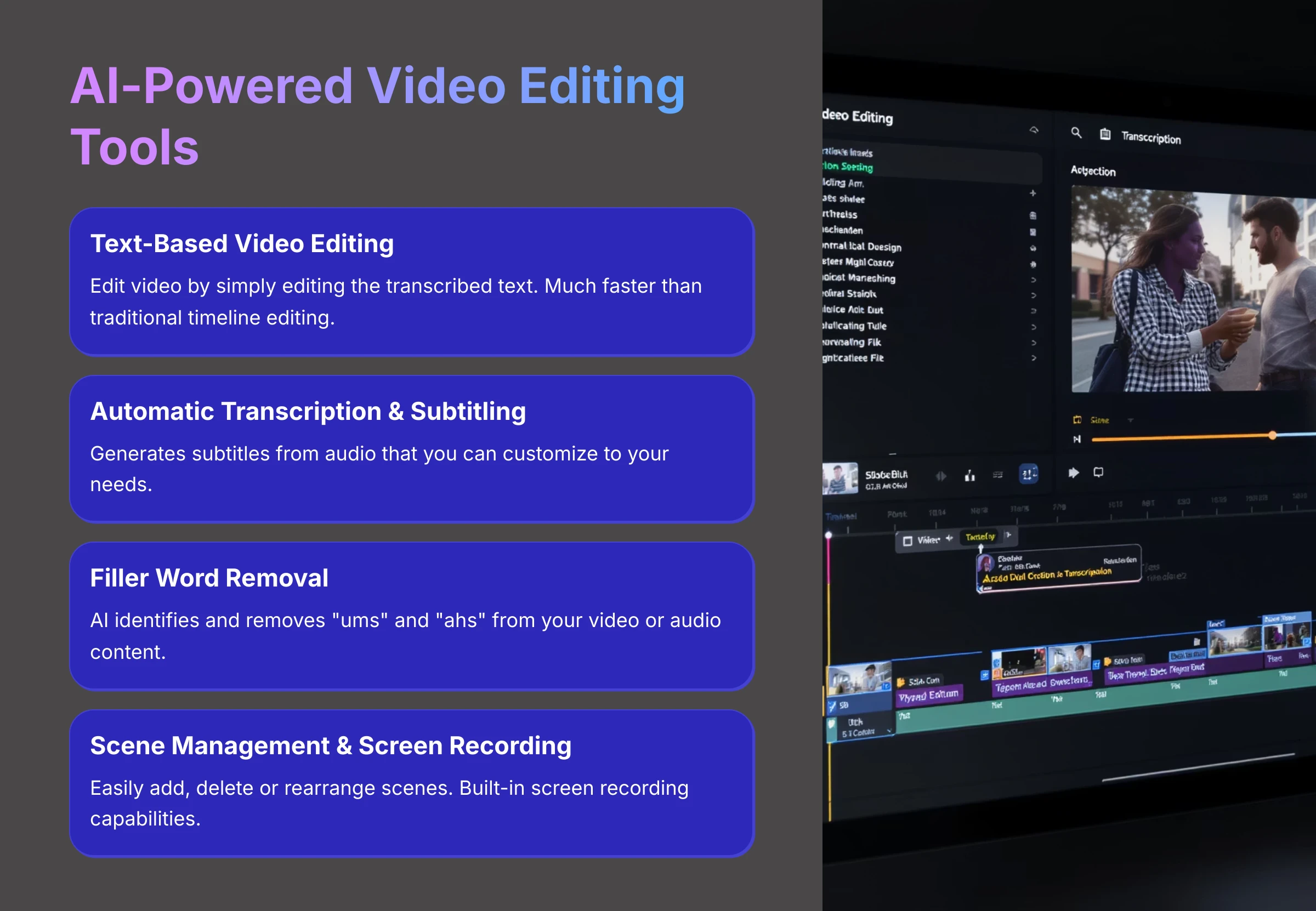 AI-Powered Video Editing Tools