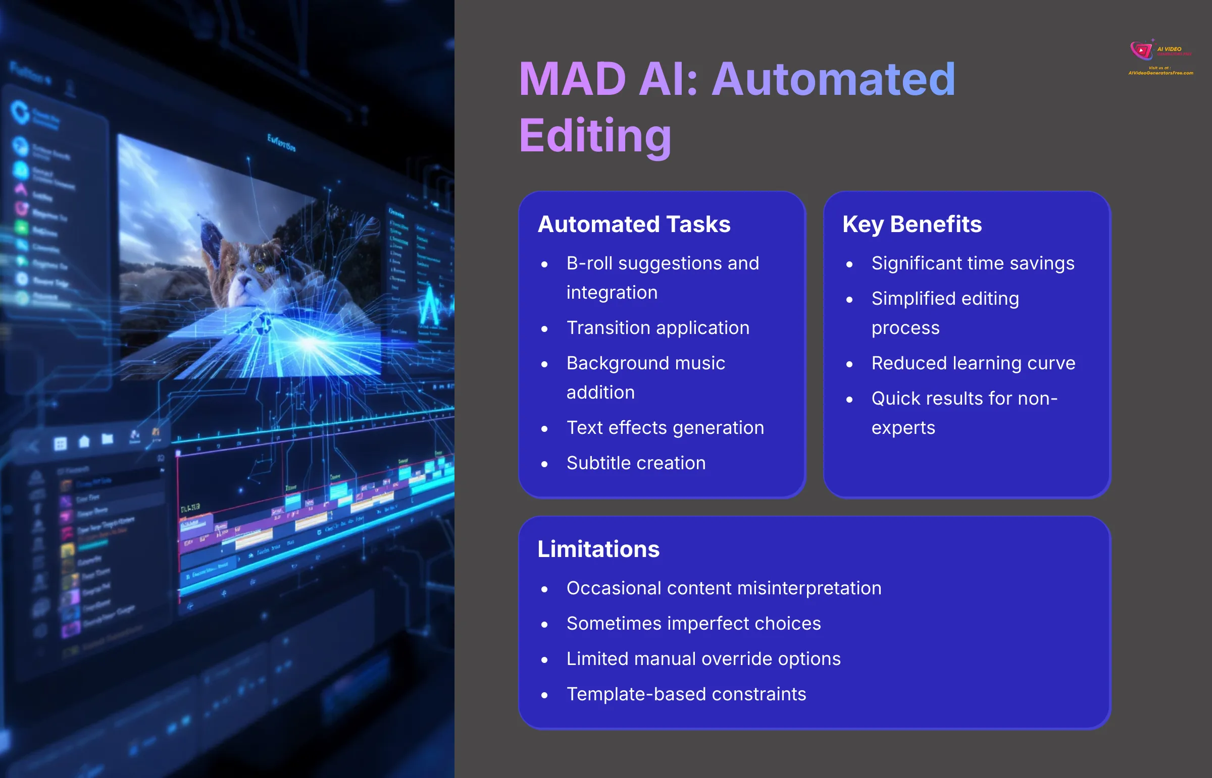 MAD AI Automated Editing Features