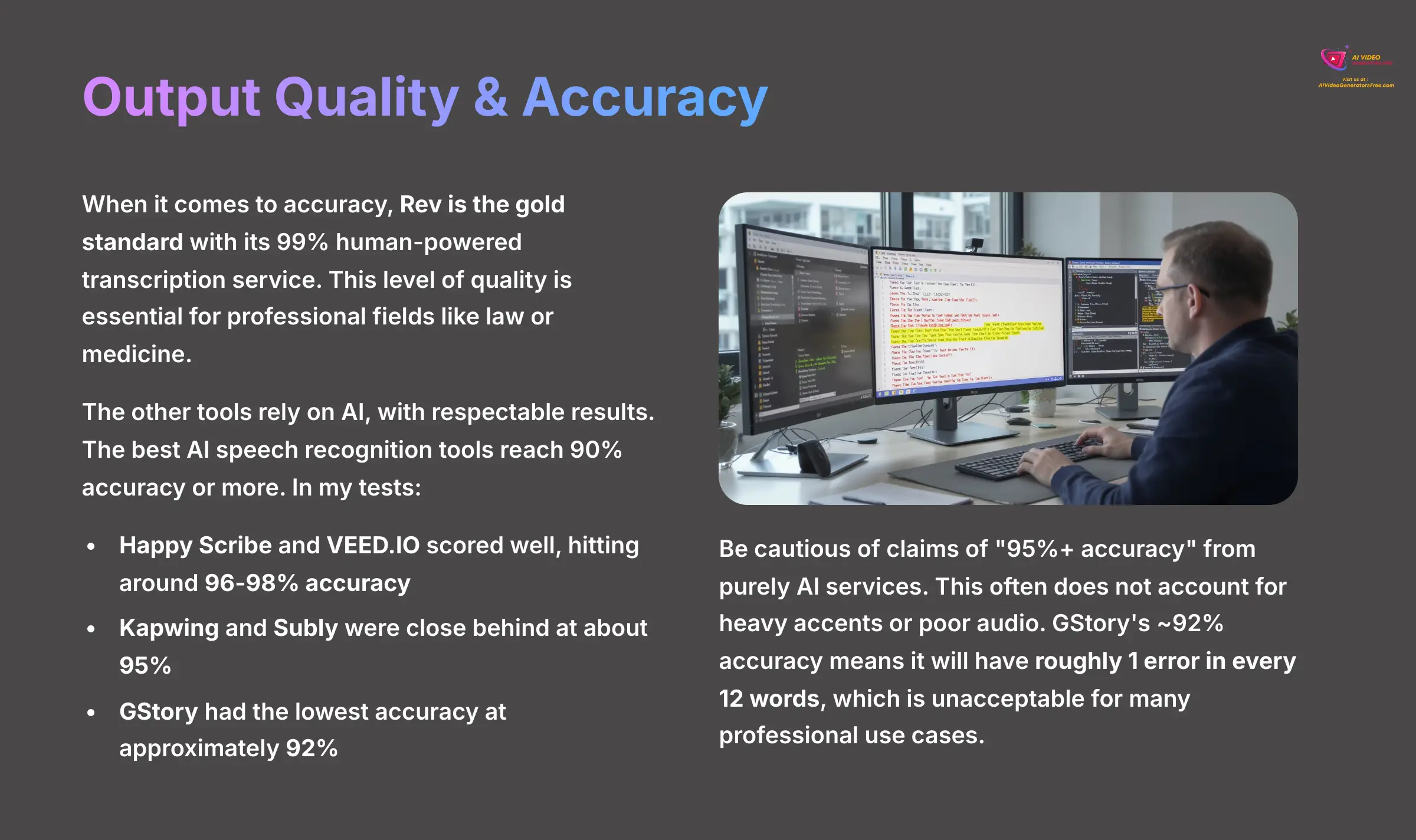 6_Output-Quality-and-Accuracy_AI-video-generators-free_aivideogeneratorsfree.com_