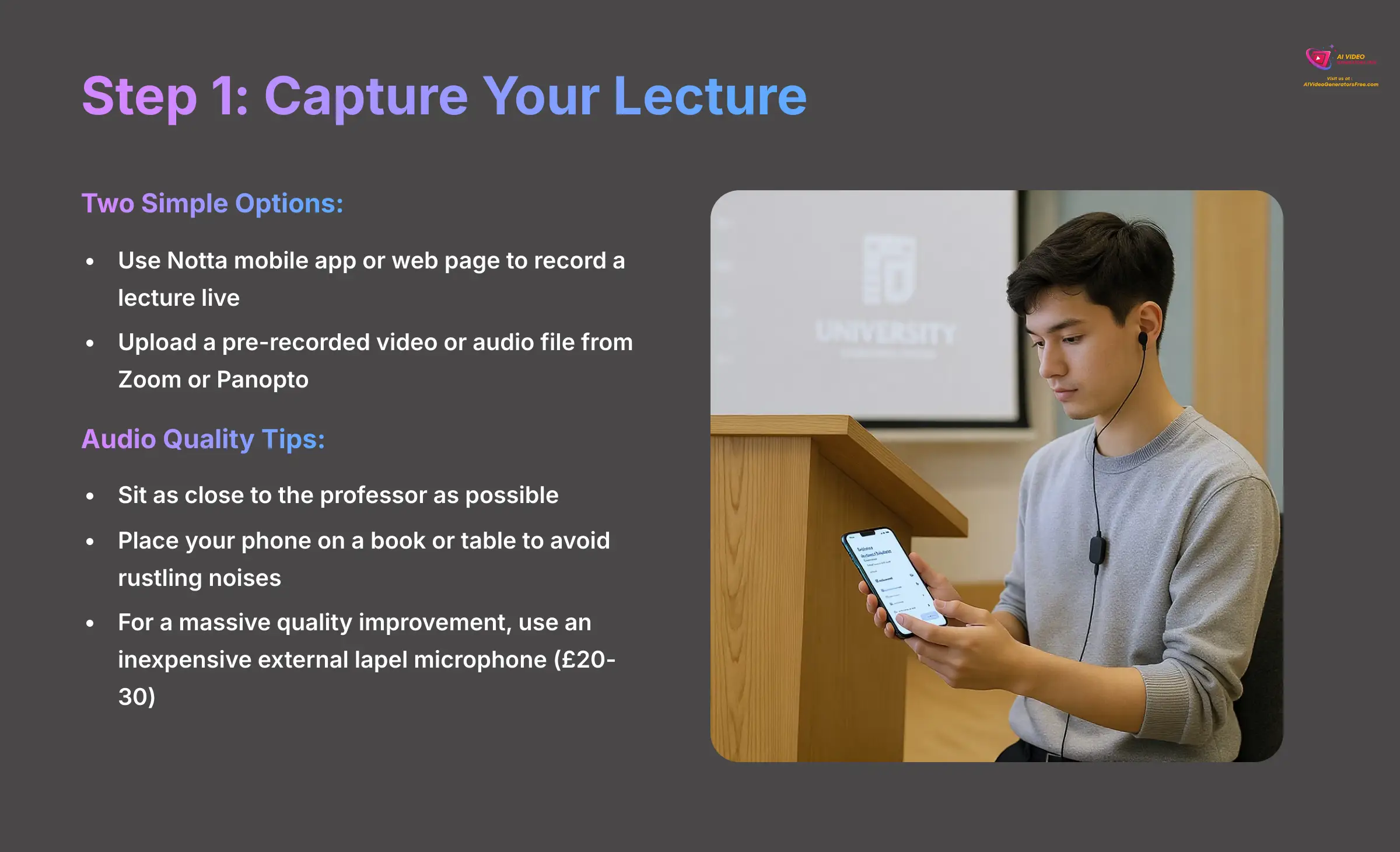 6_Step-1-Capture-Your-Lecture_AI-video-generators-free_aivideogeneratorsfree.com_