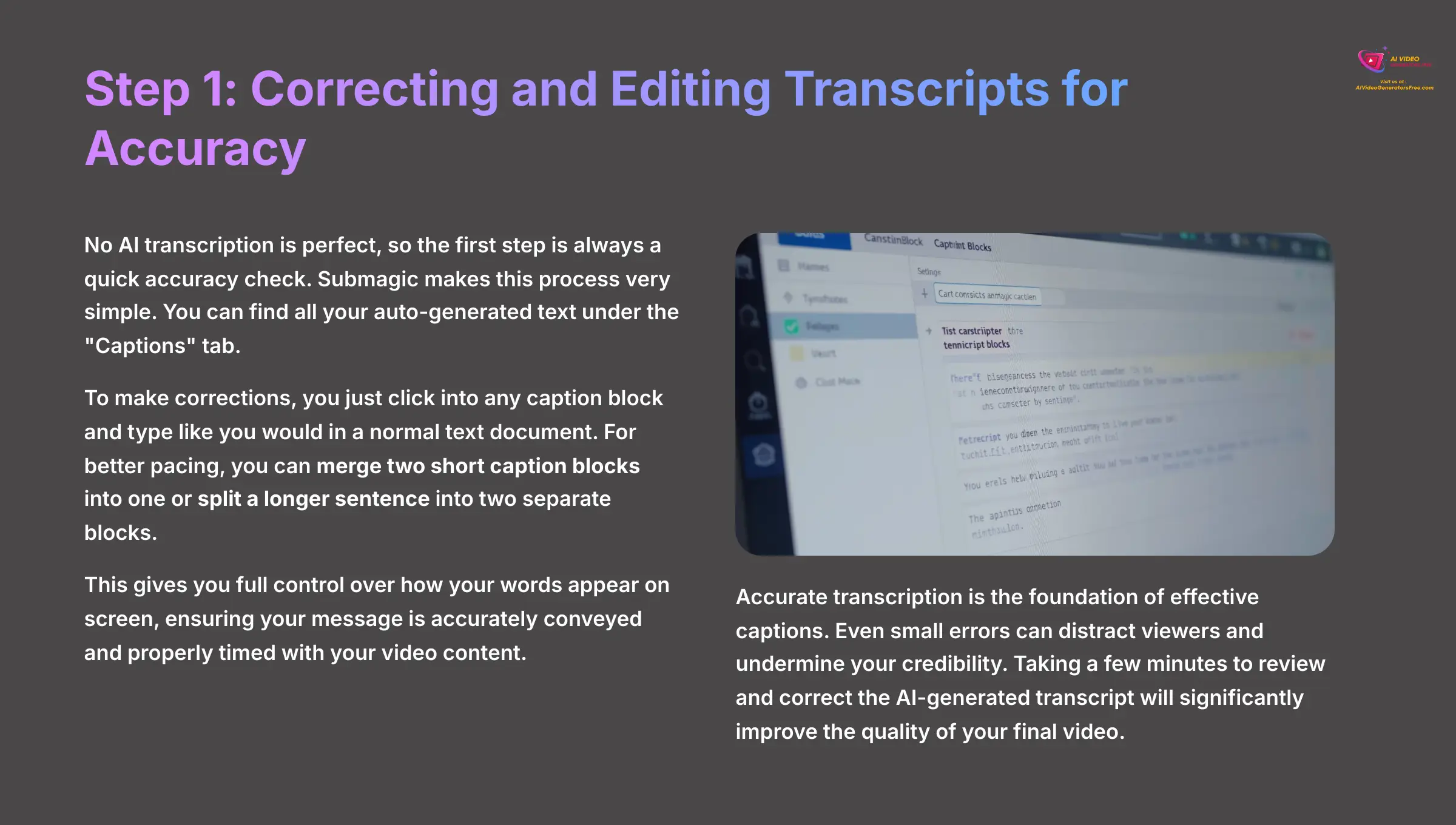 6_Step-1-Correcting-and-Editing-Transcripts-for-Accuracy_AI-video-generators-free_aivideogeneratorsfree.com_