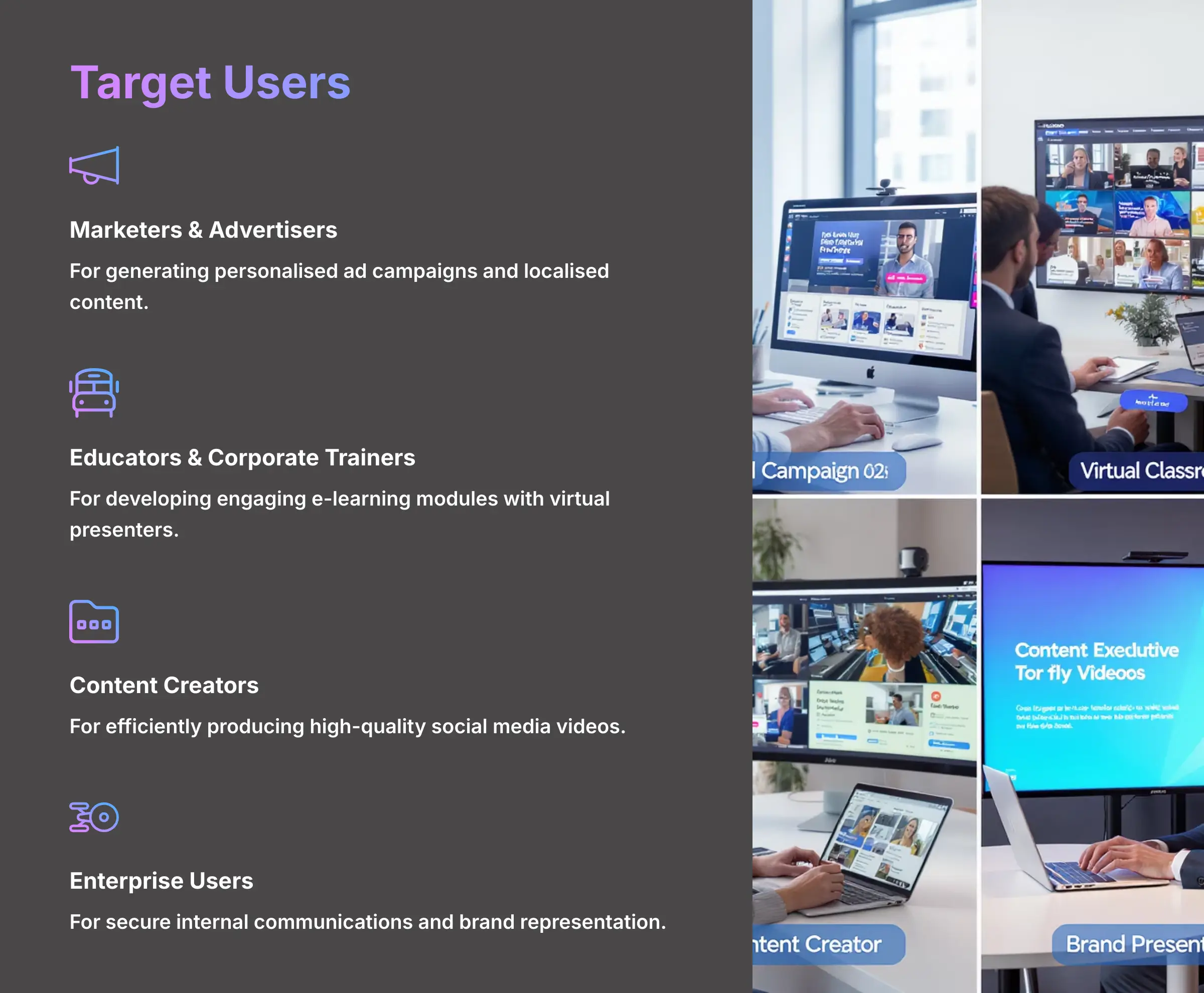 AKOOL Target Users