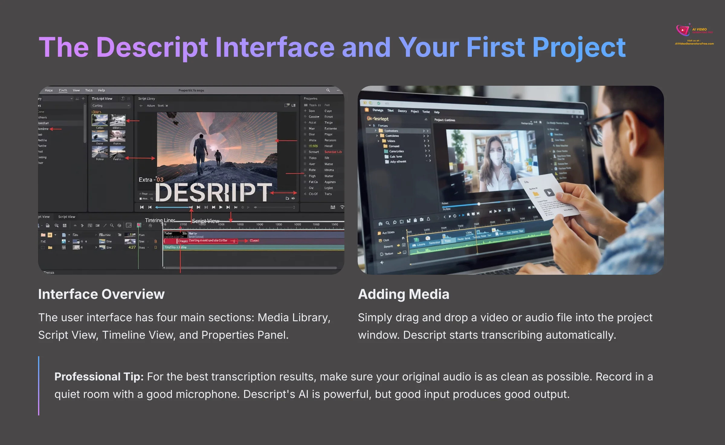 6_The-Descript-Interface-and-Your-First-Project_AI-video-generators-free_aivideogeneratorsfree.com_