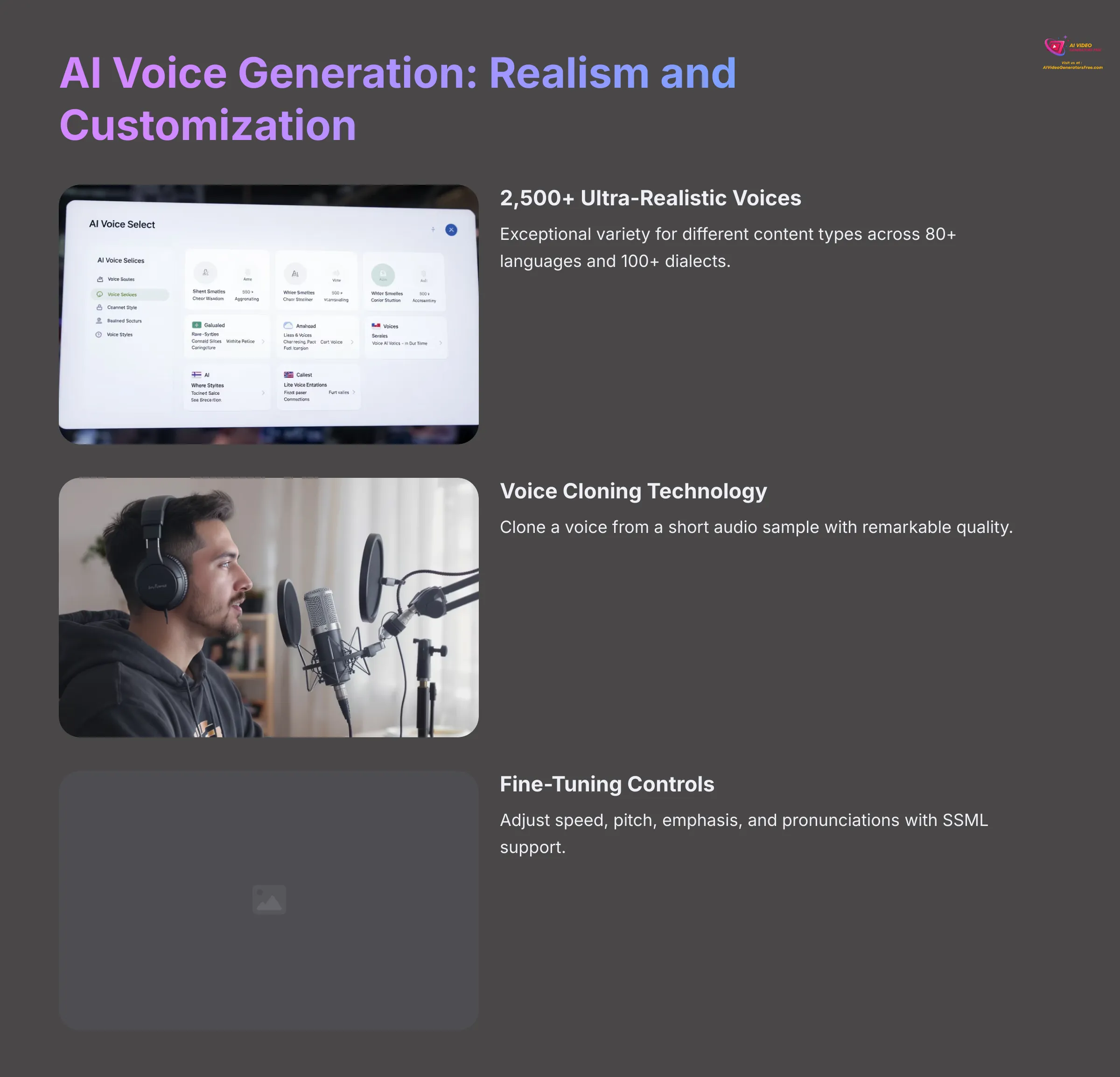 7_AI-Voice-Generation-Realism-and-Customization_AI-video-generators-free_aivideogeneratorsfree.com_