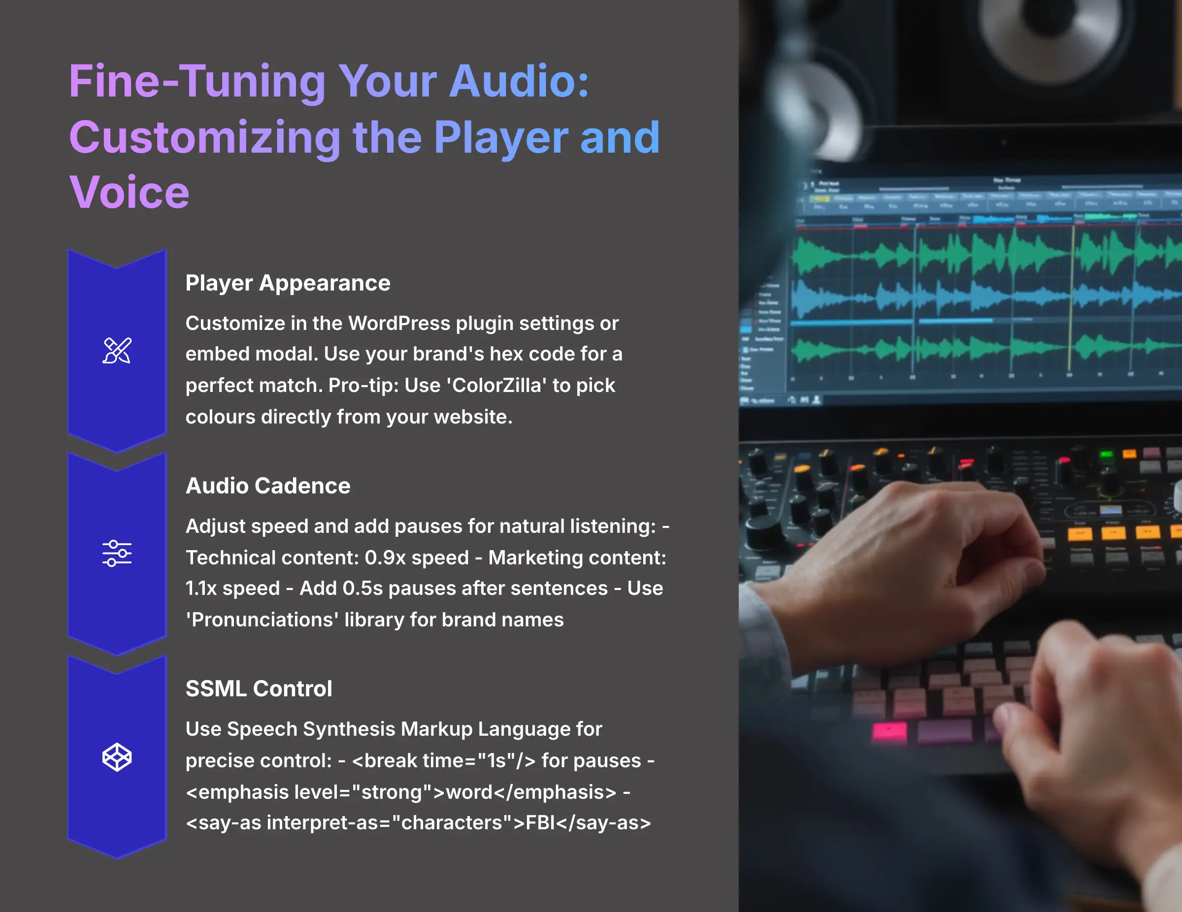 7_Fine-Tuning-Your-Audio-Customizing-the-Player-and-Voice_AI-video-generators-free_aivideogeneratorsfree.com_