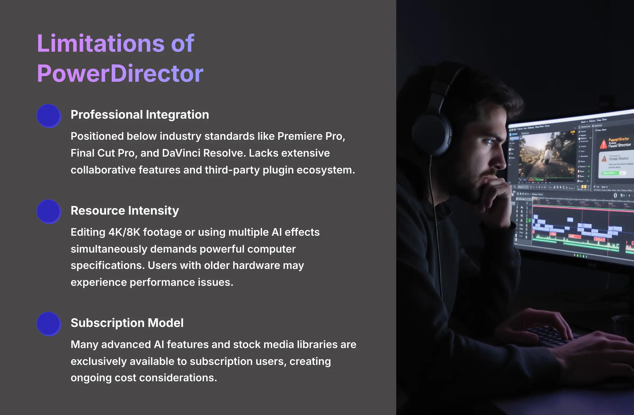 7_Limitations-of-PowerDirector_AI-video-generators-free_aivideogeneratorsfree.com_