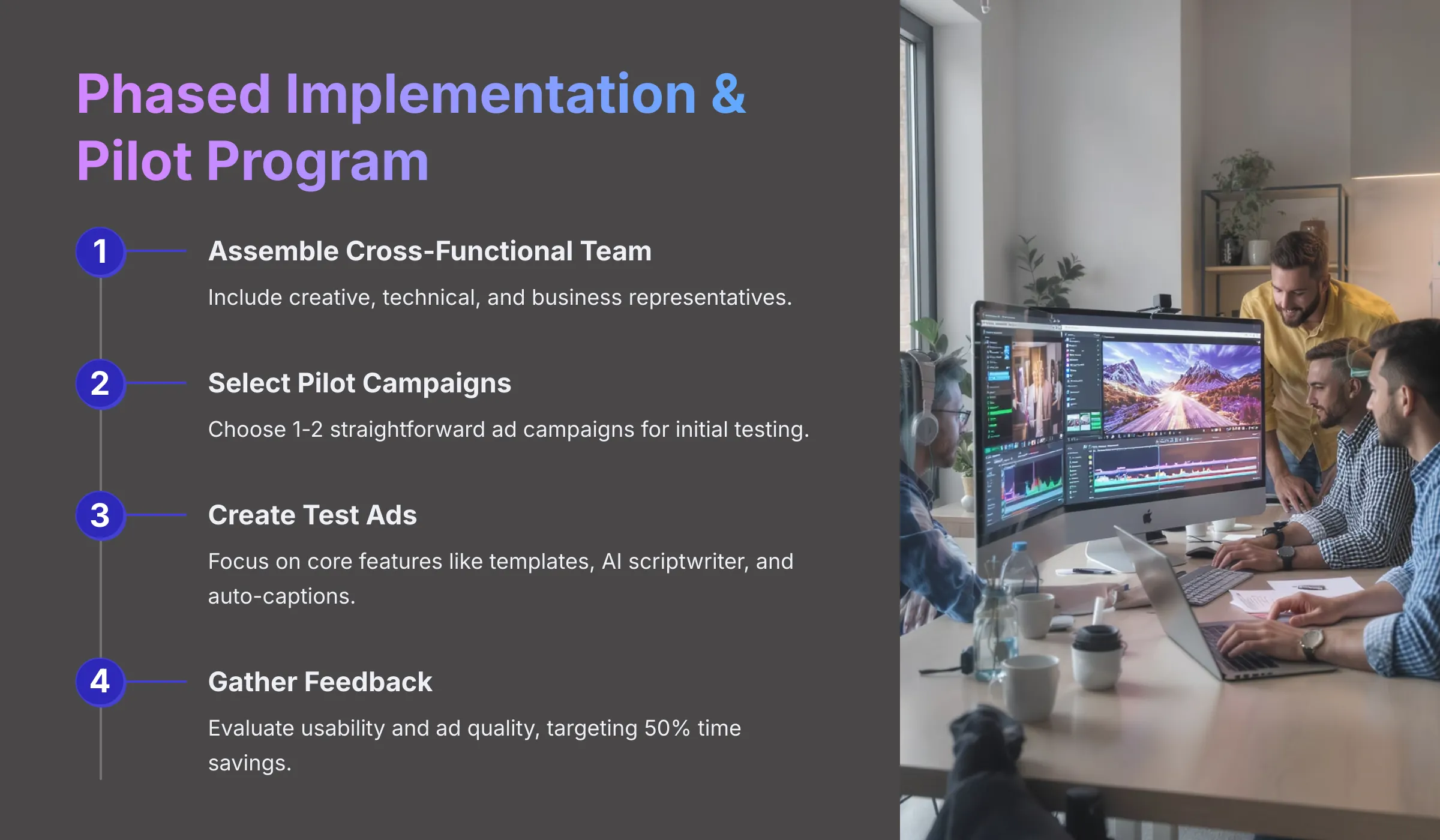 Phased Implementation and Pilot Program
