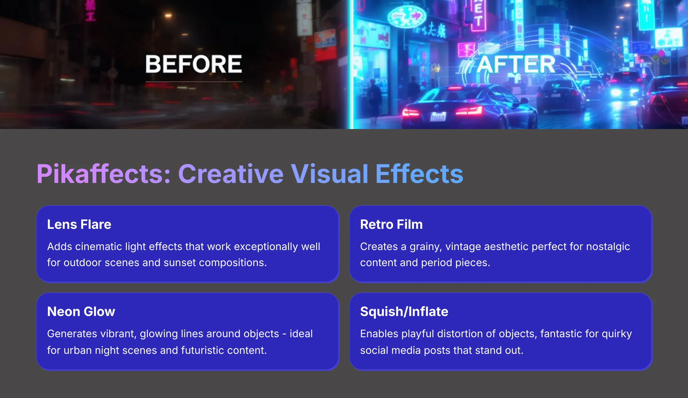 Pikaffects Creative Visual Effects