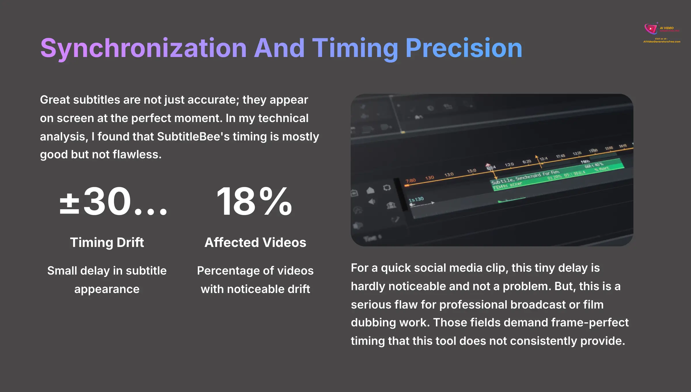 Synchronization And Timing Precision