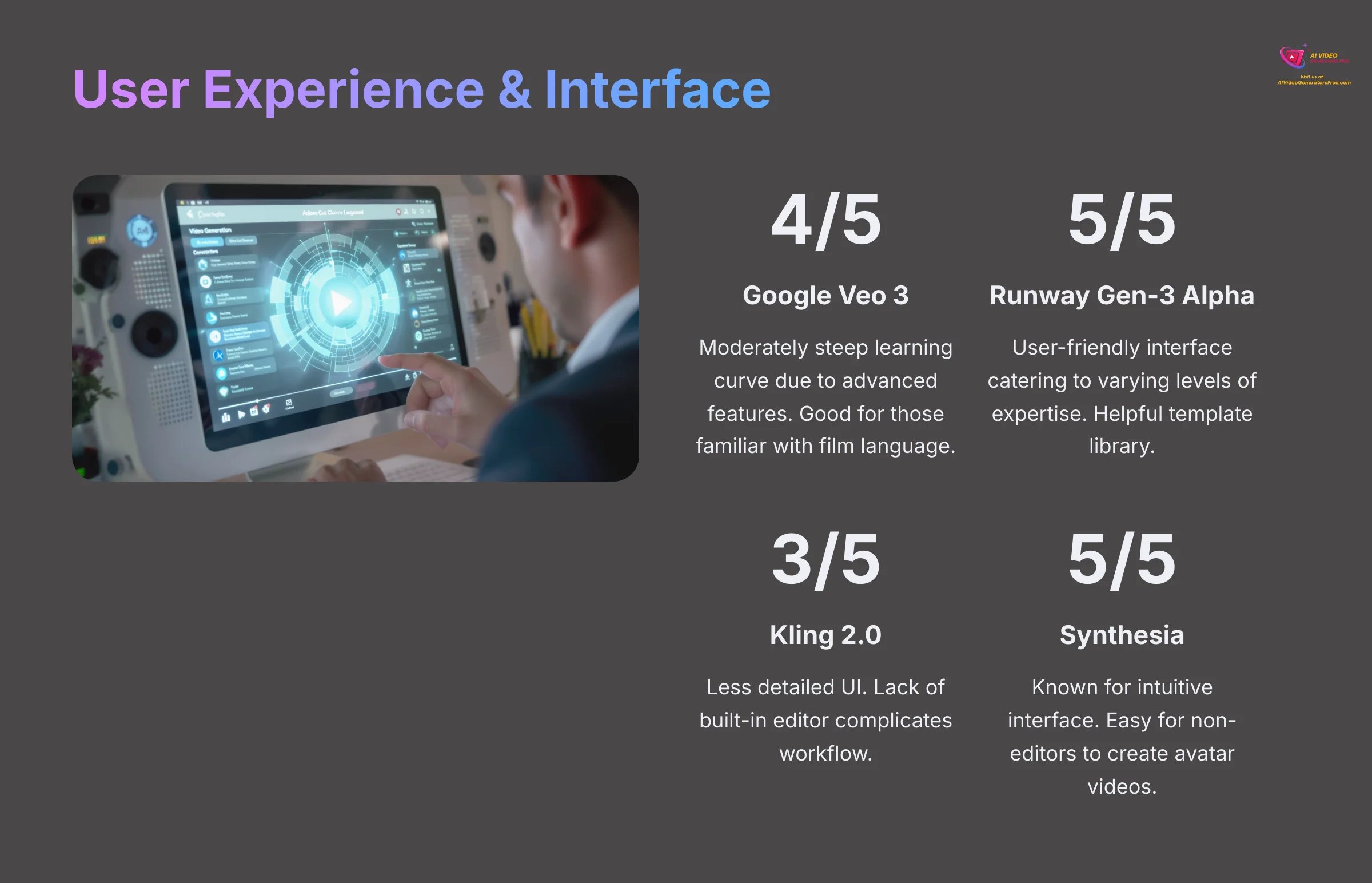 User Experience and Interface