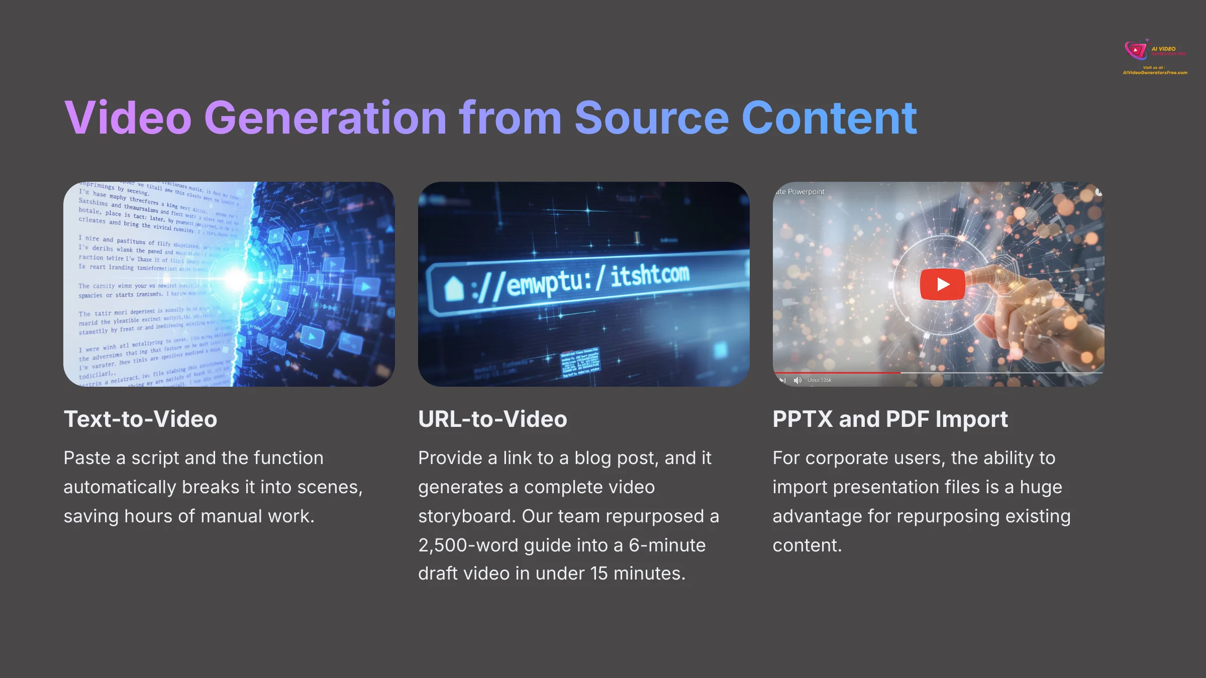 7_Video-Generation-from-Source-Content_AI-video-generators-free_aivideogeneratorsfree.com_