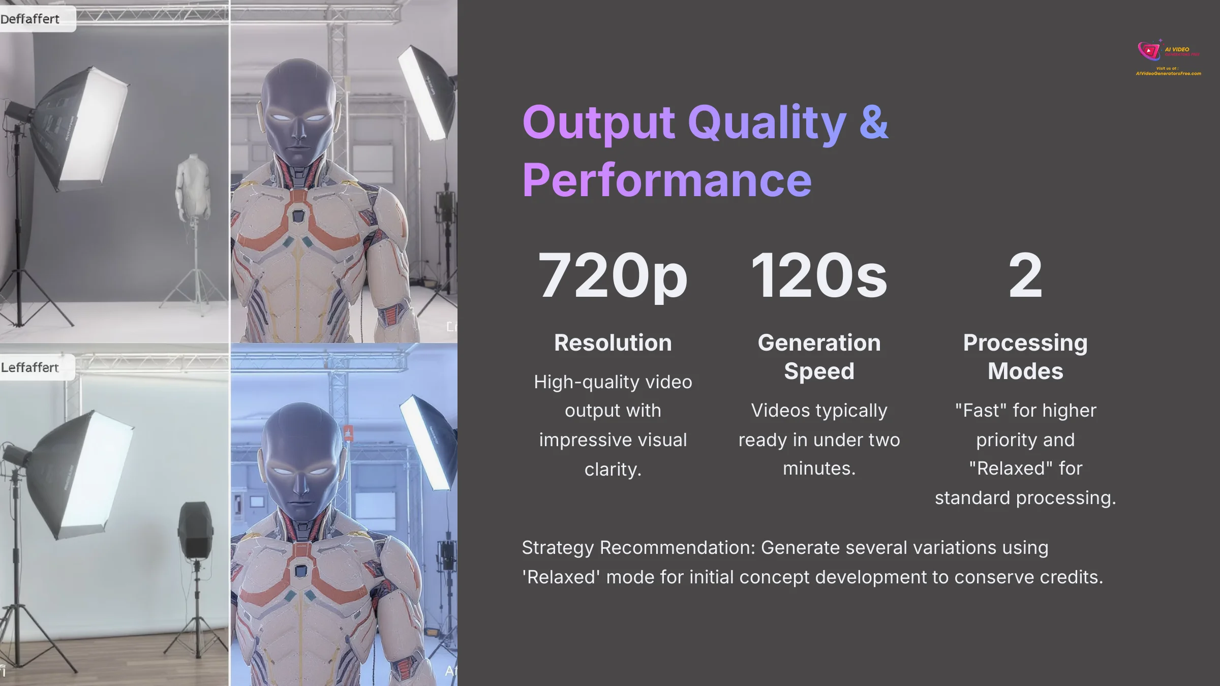 Output Quality and Performance