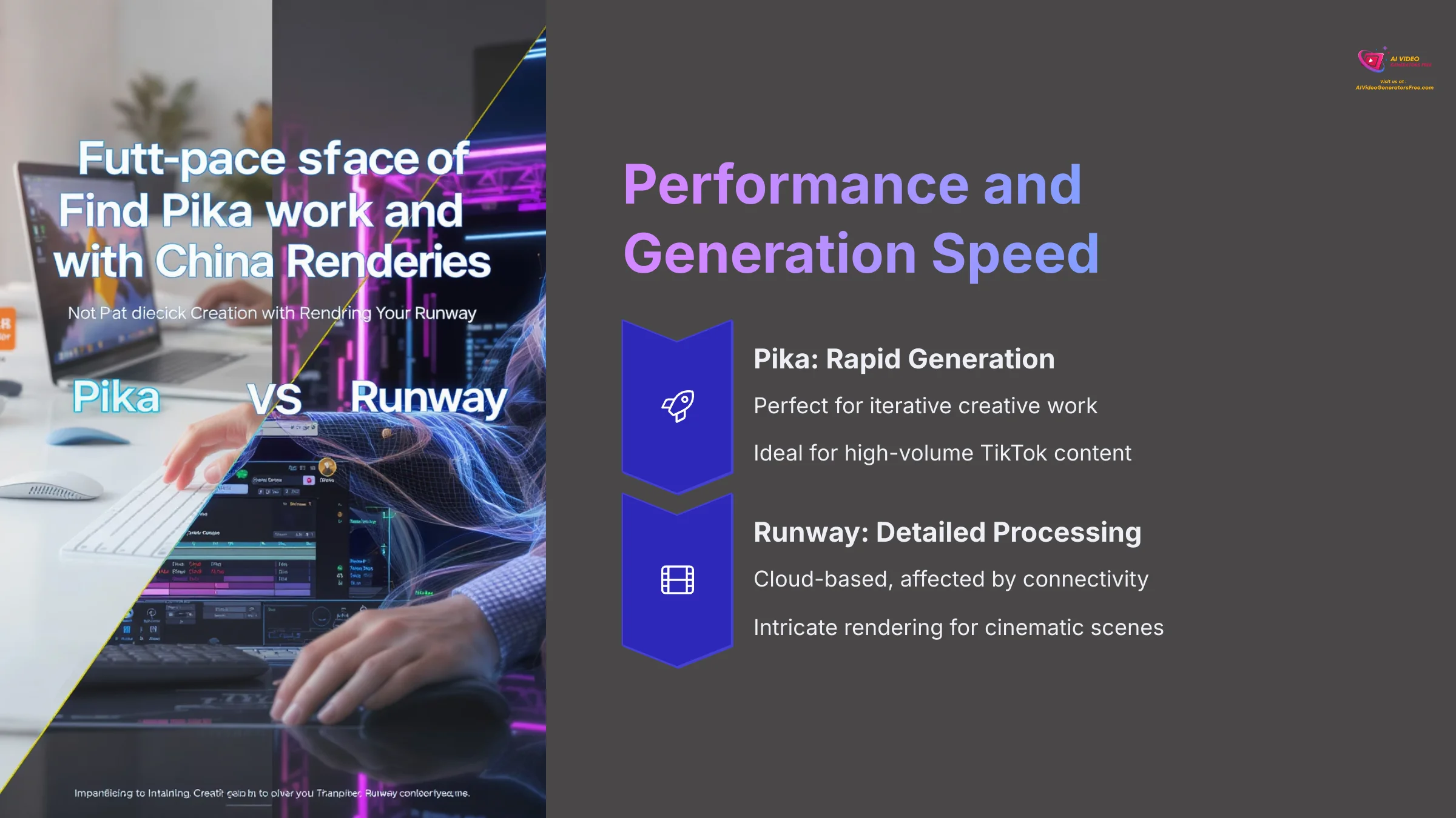Performance and Generation Speed Comparison