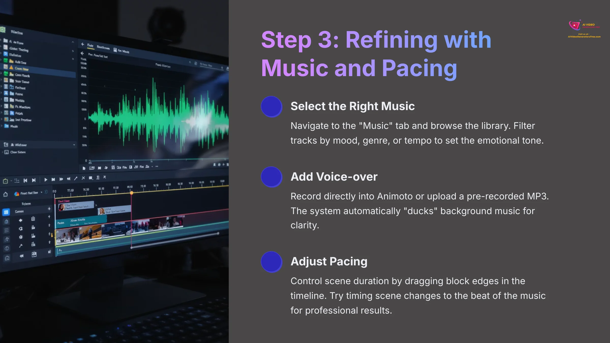 8_Step-3-Refining-with-Music-and-Pacing_AI-video-generators-free_aivideogeneratorsfree.com_-1