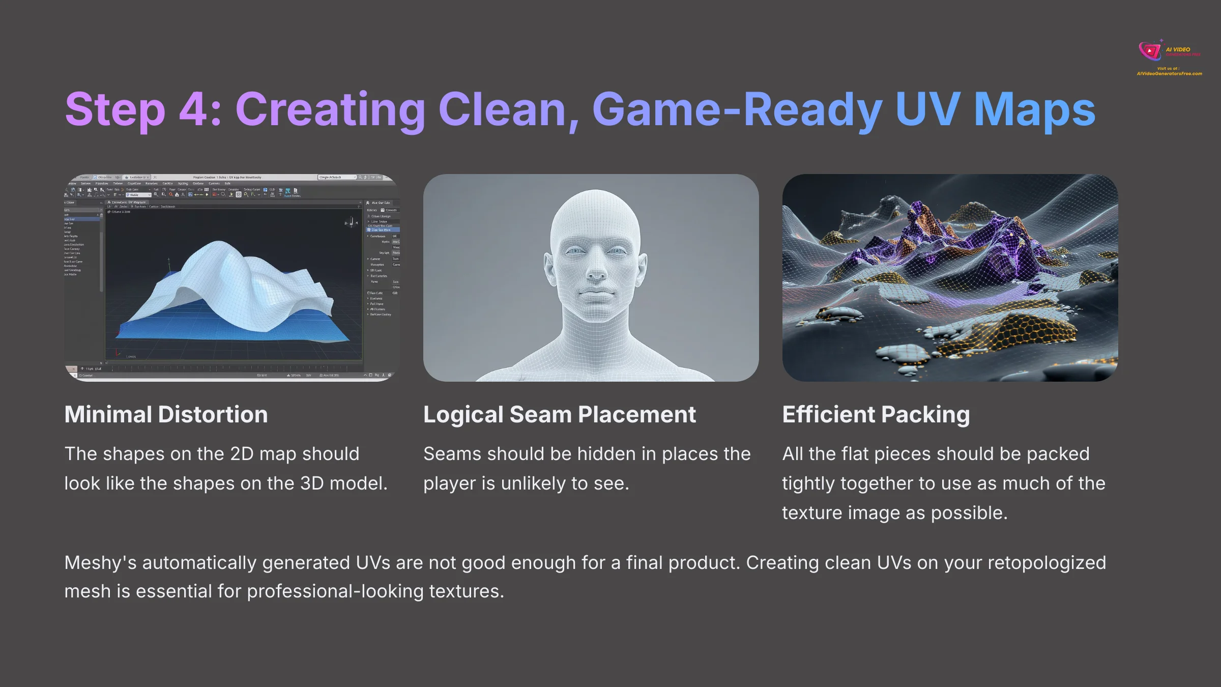 8_Step-4-Creating-Clean-Game-Ready-UV-Maps_AI-video-generators-free_aivideogeneratorsfree.com_