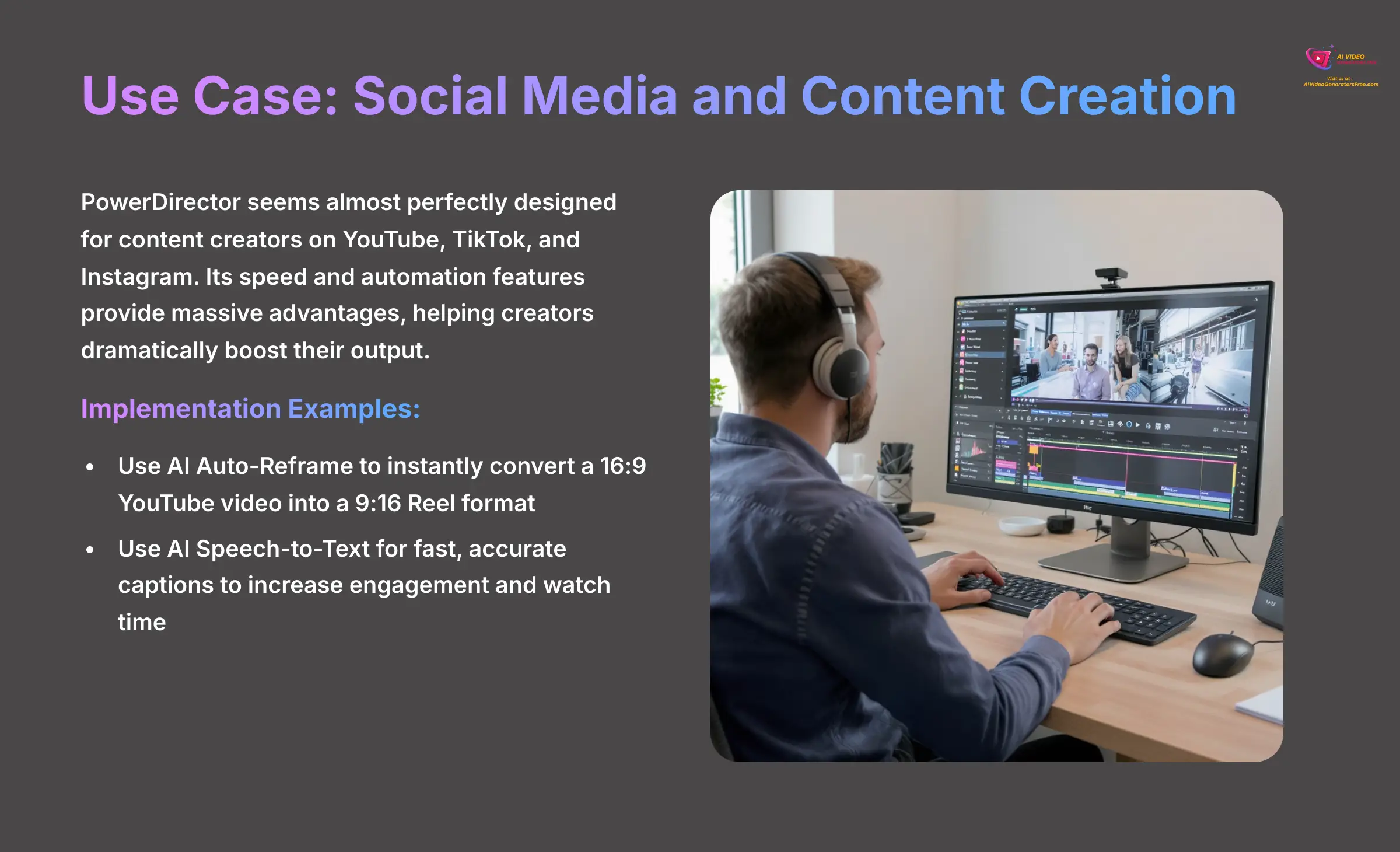 Use Case - Social Media and Content Creation