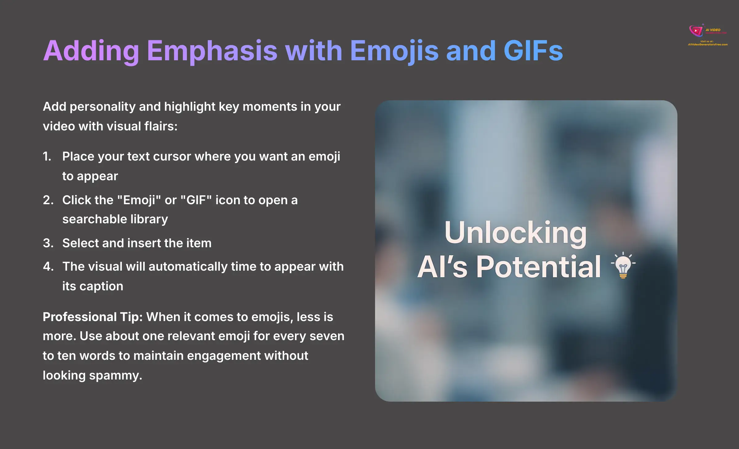 9_Adding-Emphasis-with-Emojis-and-GIFs_AI-video-generators-free_aivideogeneratorsfree.com_