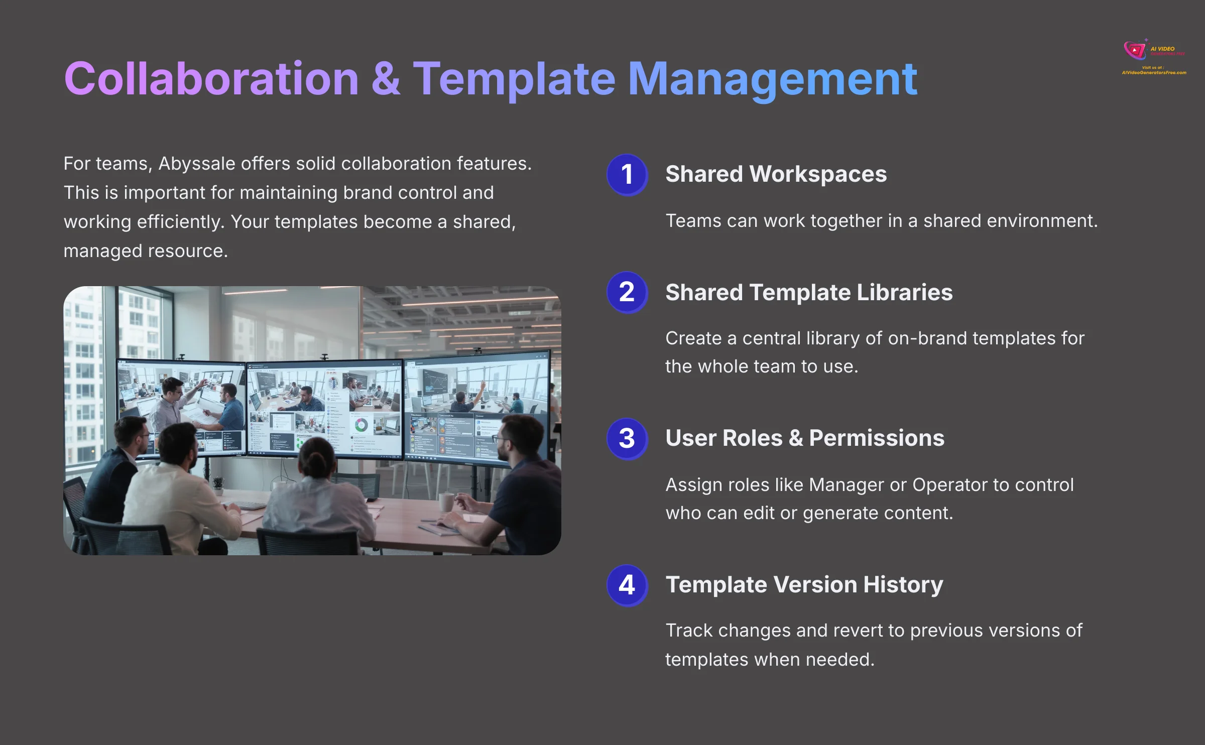 Collaboration and Template Management