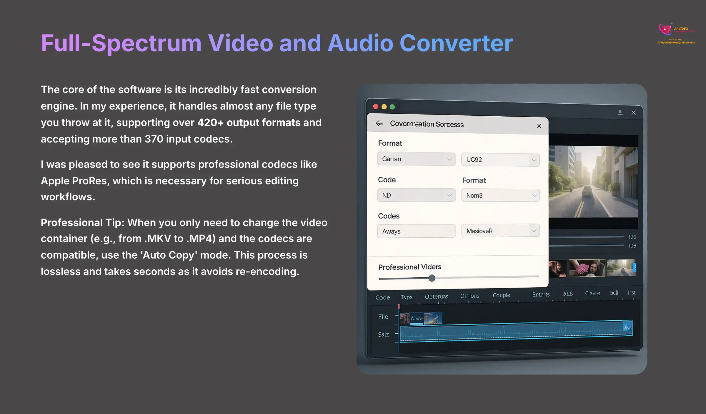 Full-Spectrum Video and Audio Converter