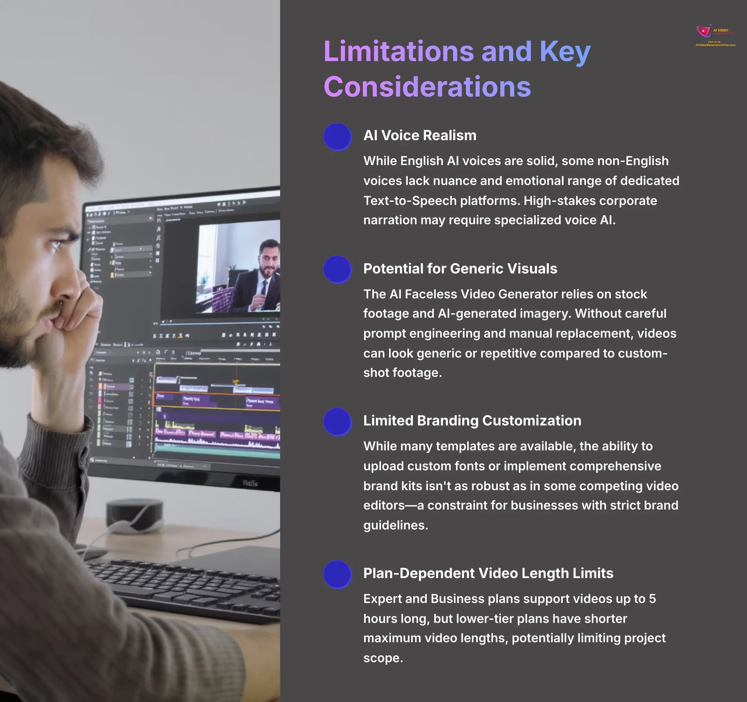 Limitations and Key Considerations