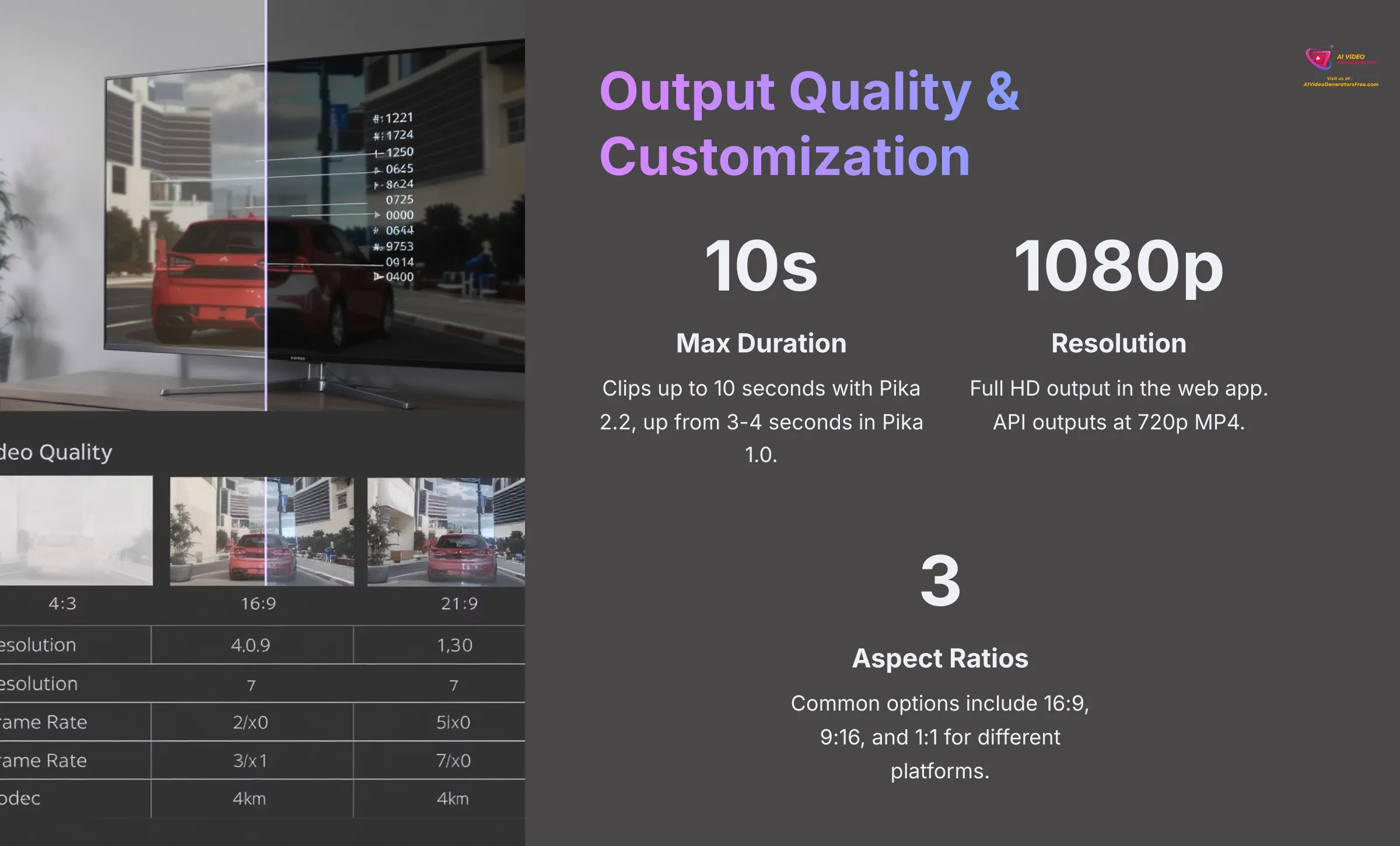 Output Quality and Customization
