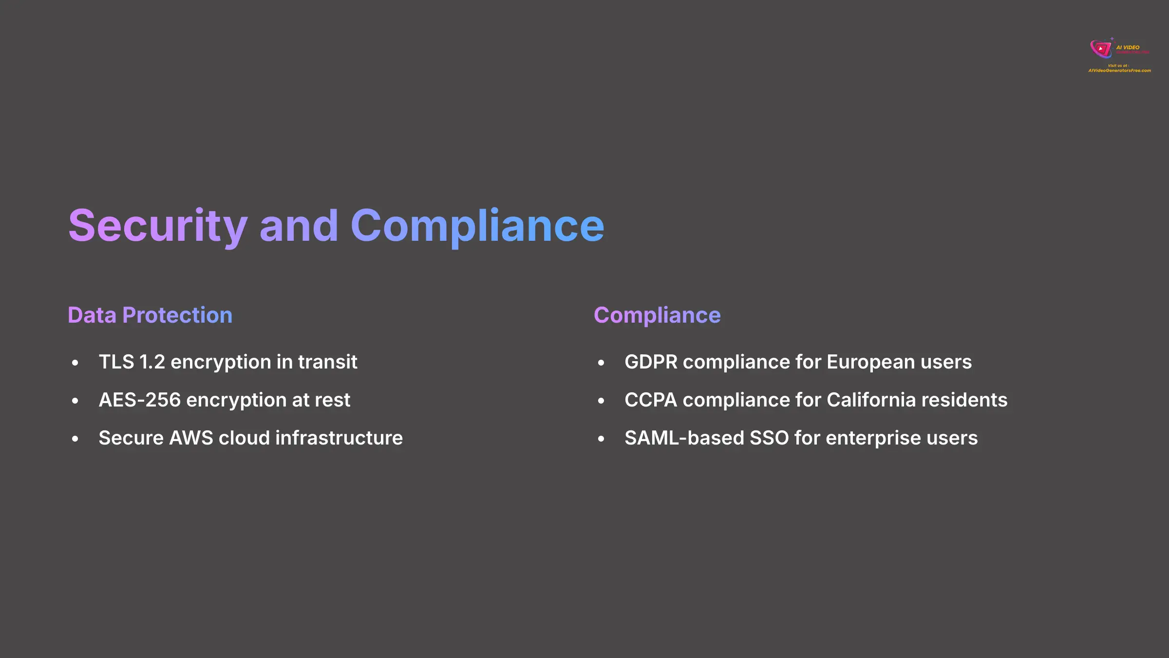 9_Security-and-Compliance_AI-video-generators-free_aivideogeneratorsfree.com_